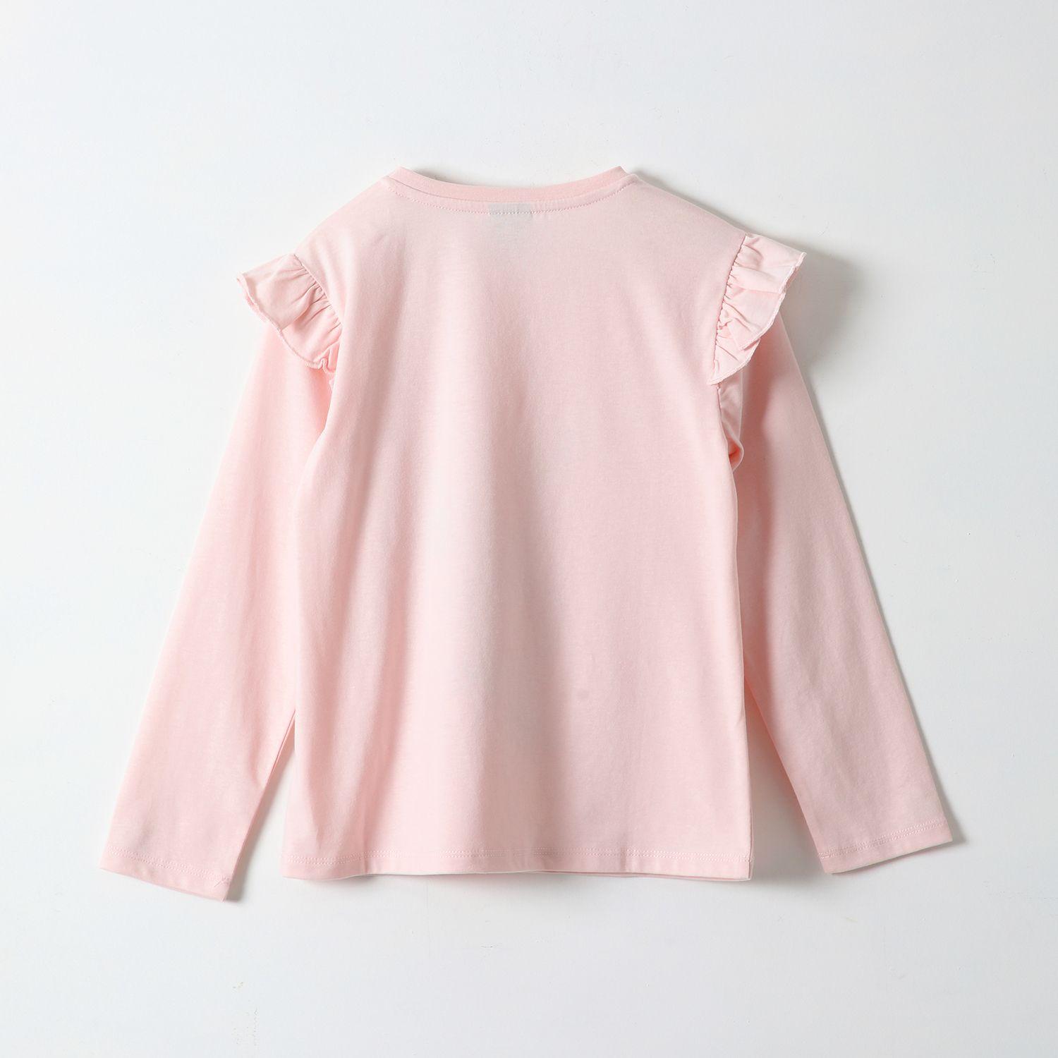Polera Manga Larga Niña Minnie Cozy Rosado Disney-2