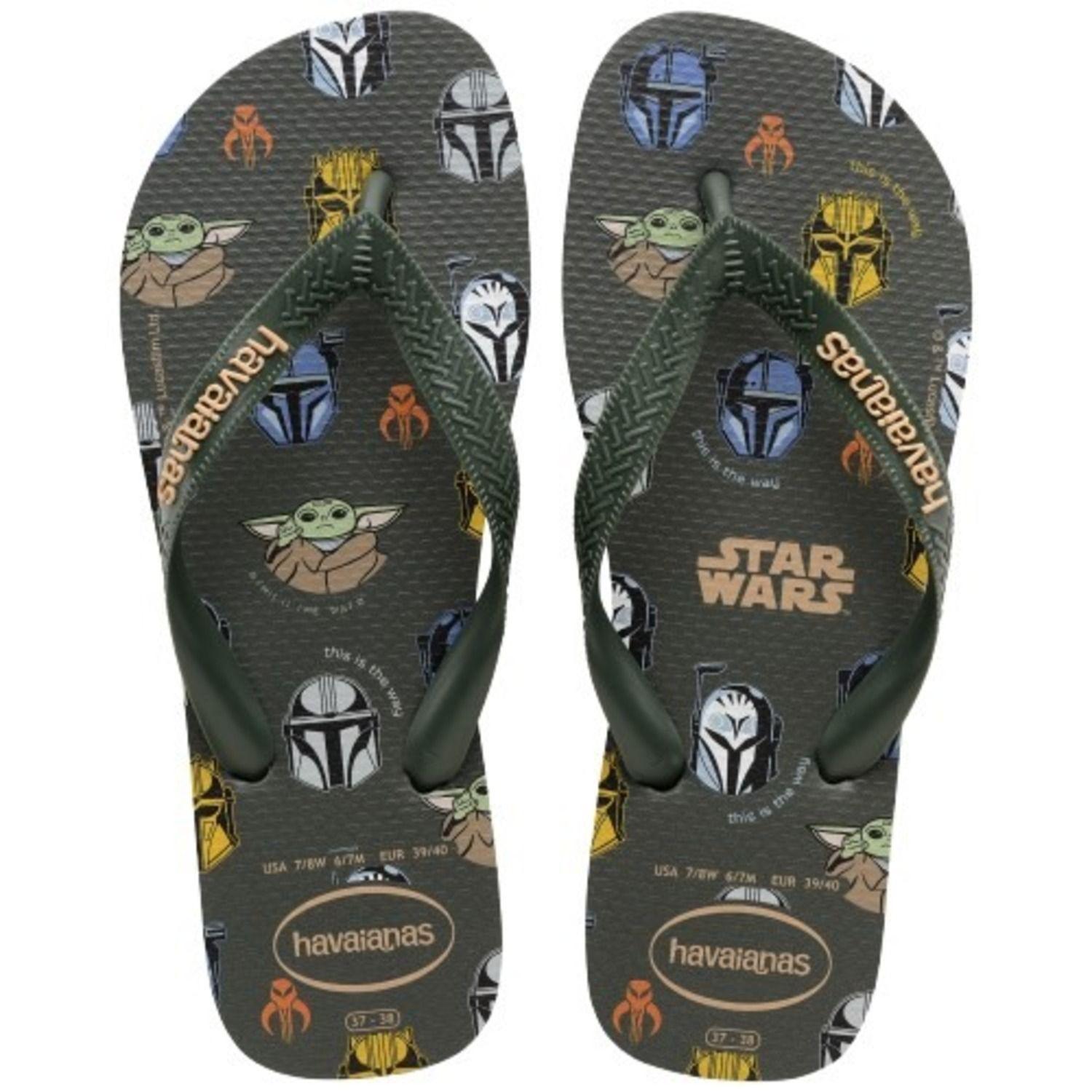 Sandalias Hombre Star Wars Verde Havaianas-0