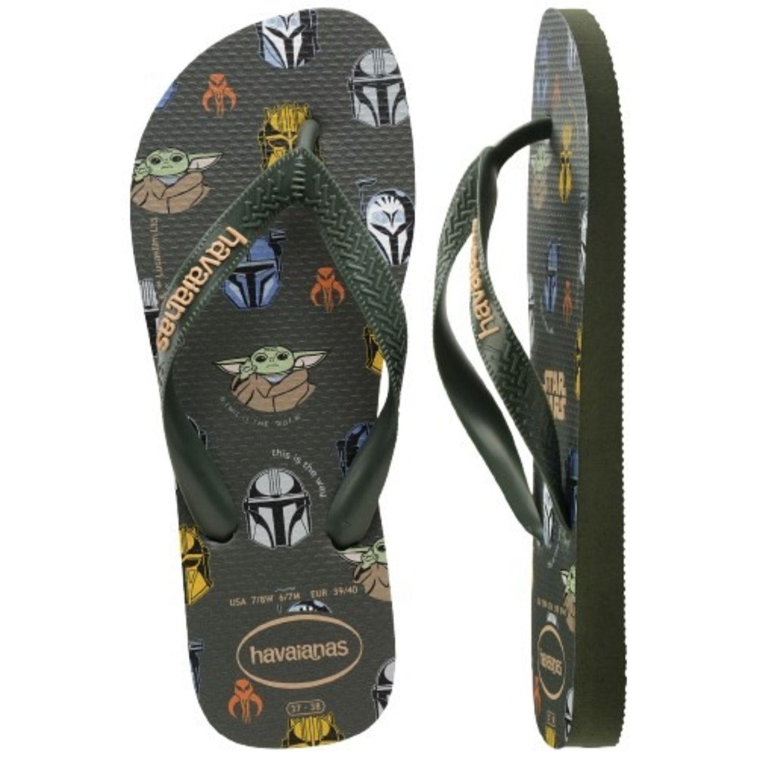 Sandalias Hombre Star Wars Verde Havaianas-3