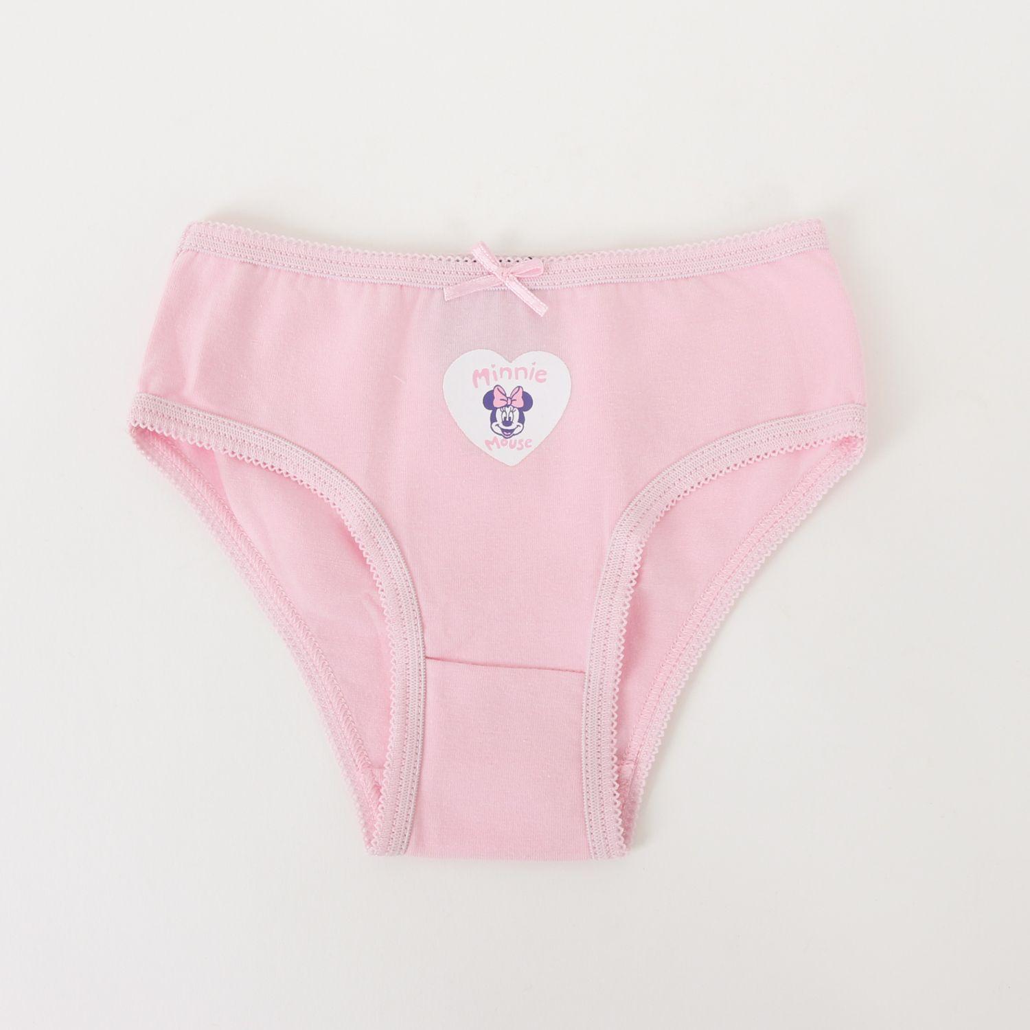 Tripack Calzón Niña Rosado Full Print Minnie & Daisy Disney-3