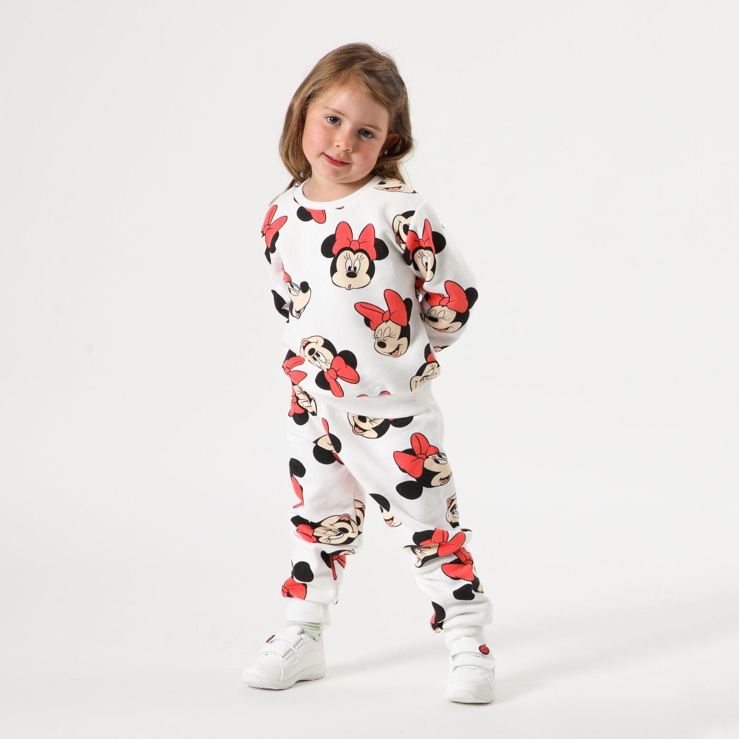 Buzo Niña Minnie Full Print Rosado Disney-0