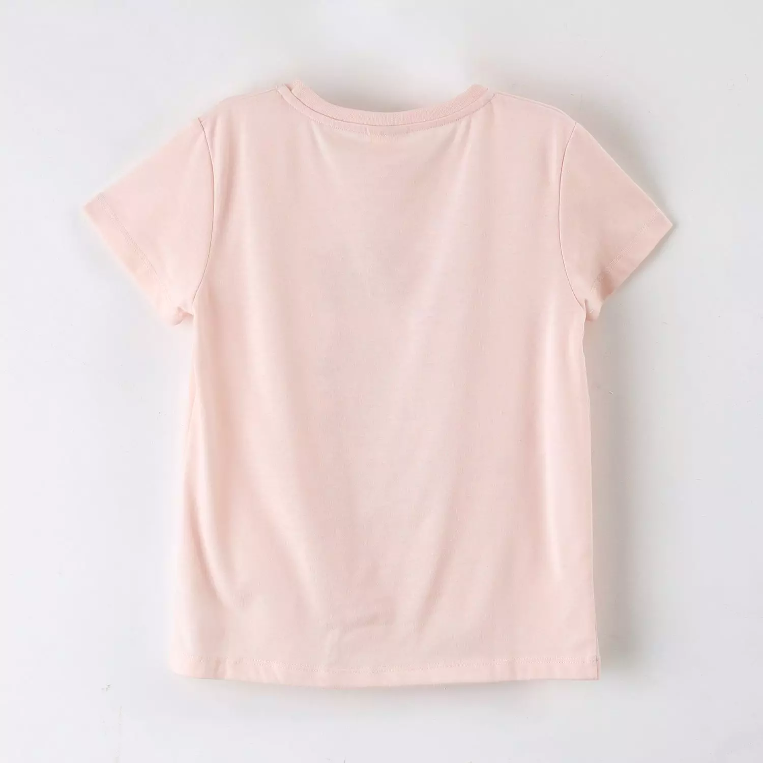 Polera Manga Corta Niña Stitch Disney Love Is Magic Rosado-2