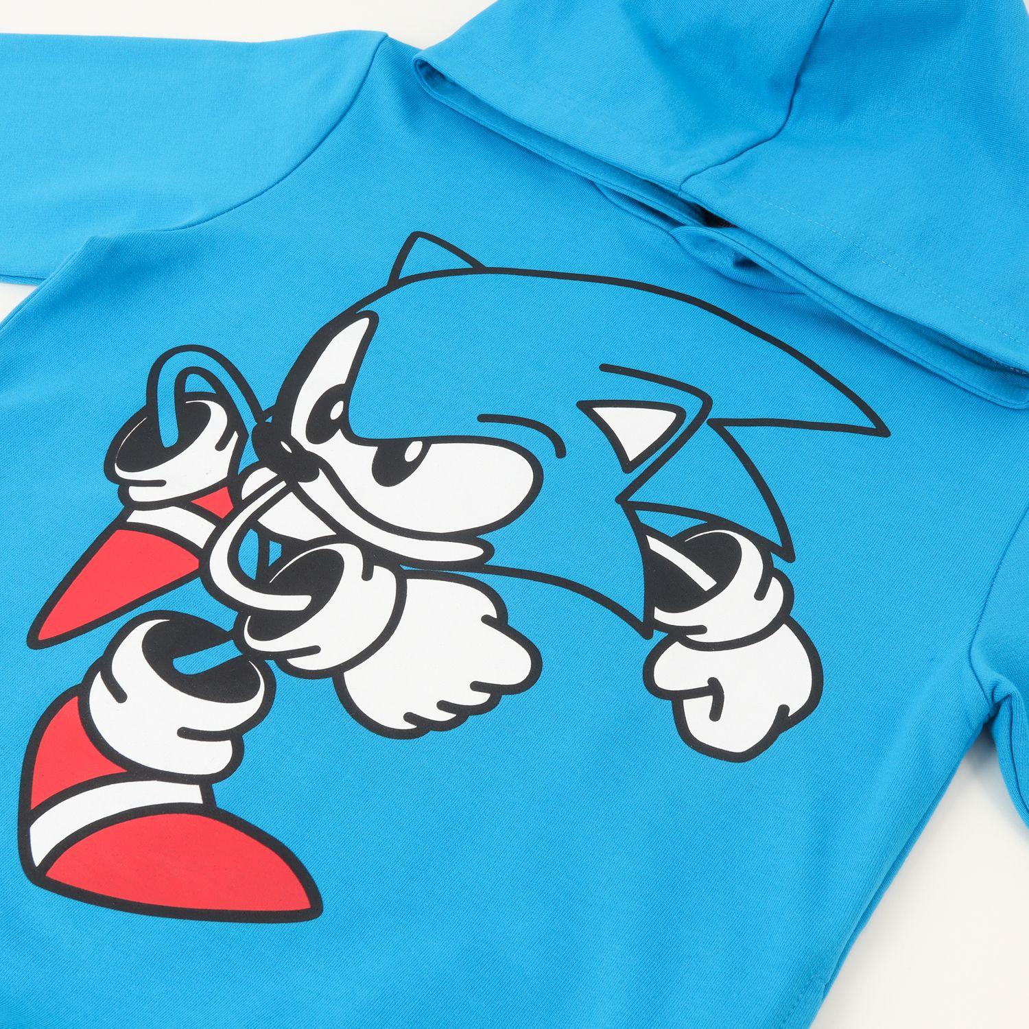 Conjunto Buzo Niño Running Azul Sonic-1
