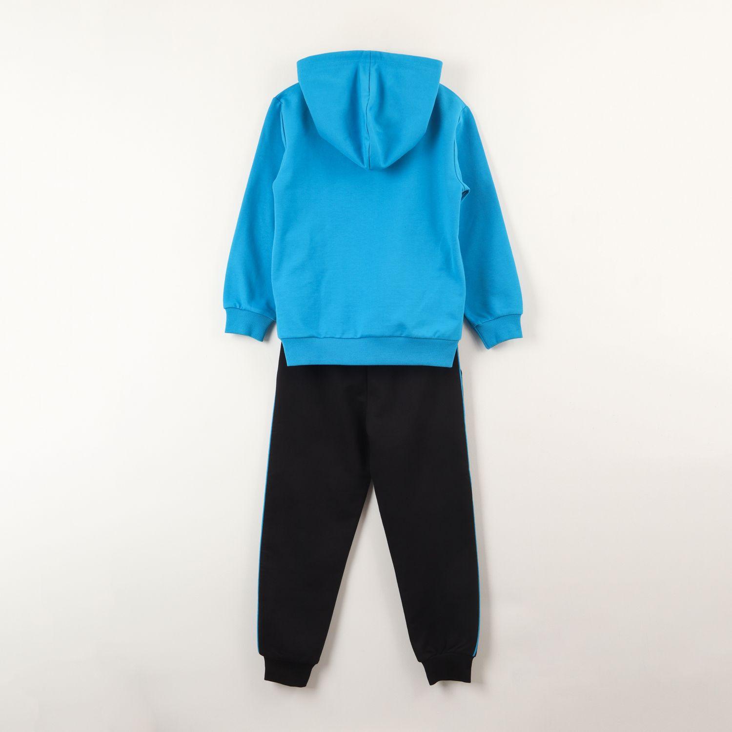 Conjunto Buzo Niño Running Azul Sonic-3