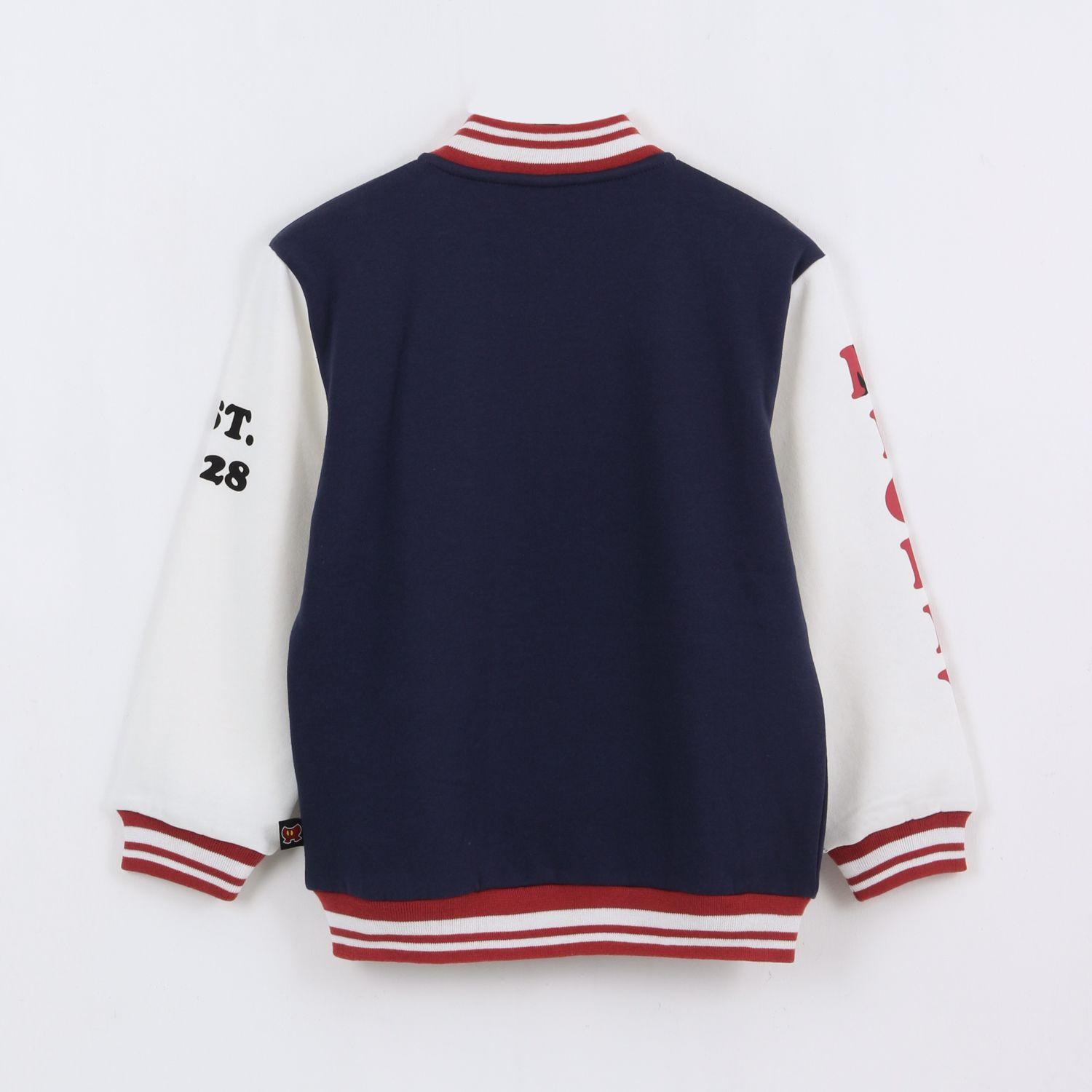 Chaqueta Niño College Bomber Mickey Mouse Azul Disney-1