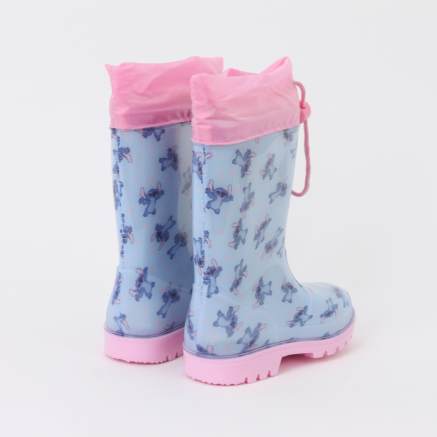 Bota de Agua Niña Full Print Lilo & Stitch Celeste Disney-2