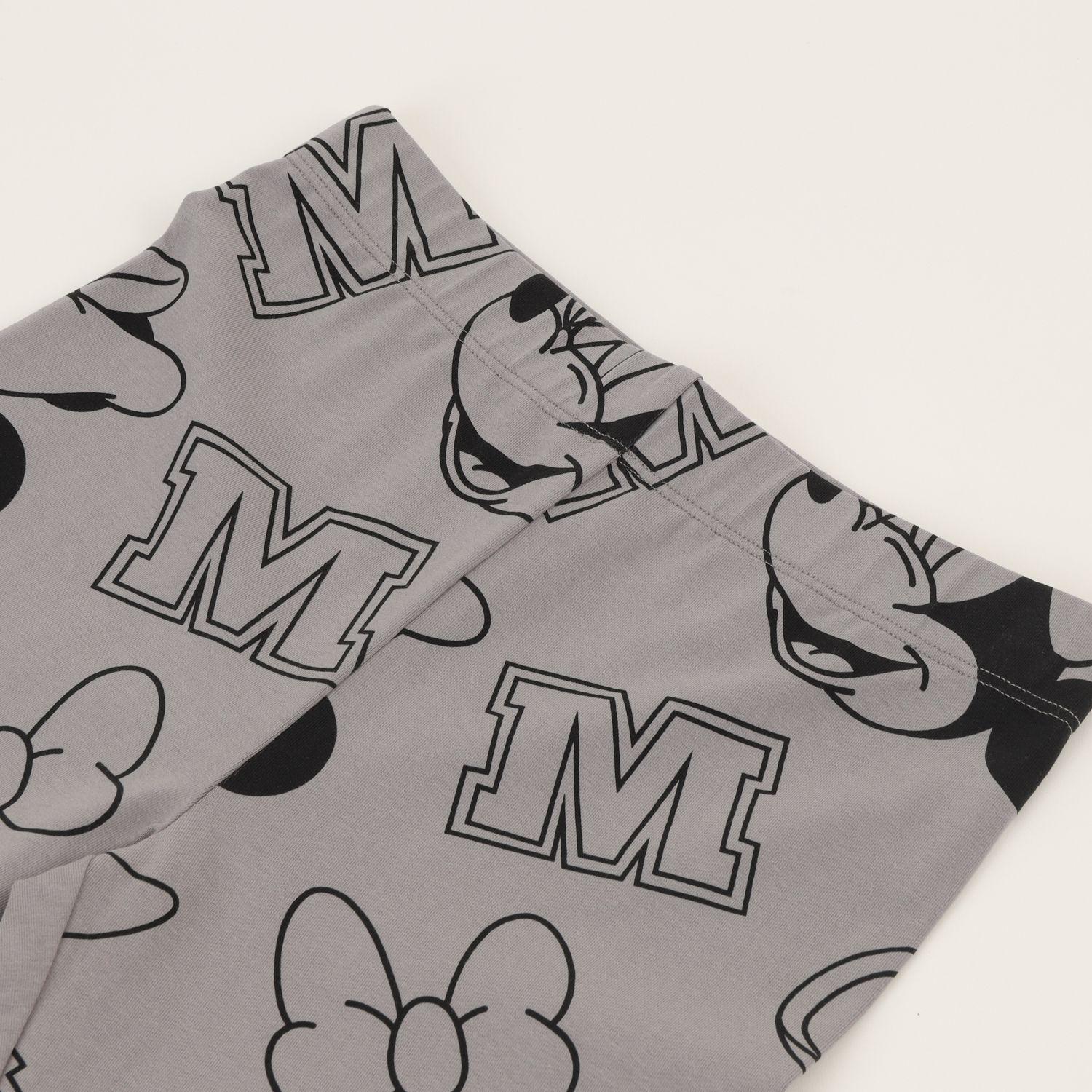 Calza Niña Minnie Print Gris Disney-1