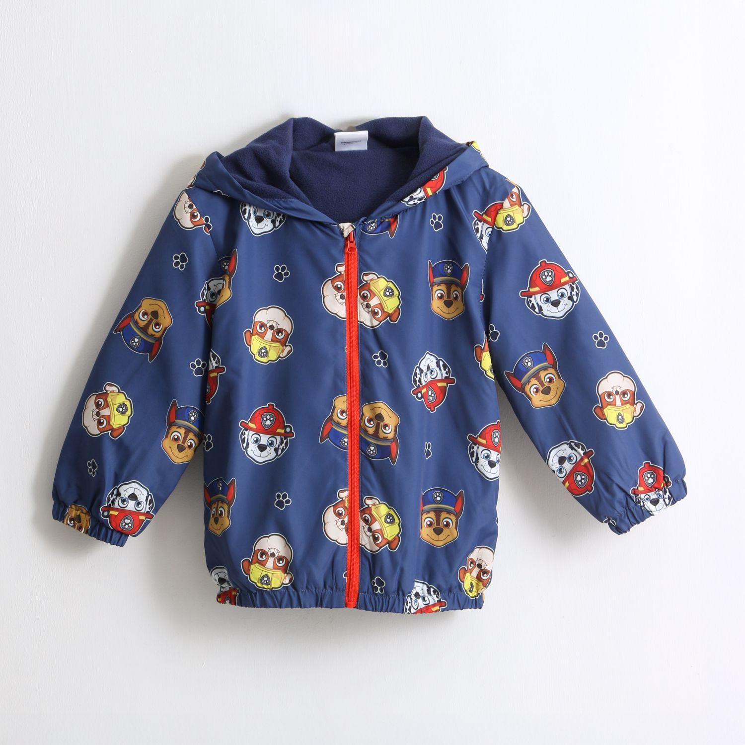 Cortaviento Niño Full Print Orejas Chase Azul Paw Patrol-0