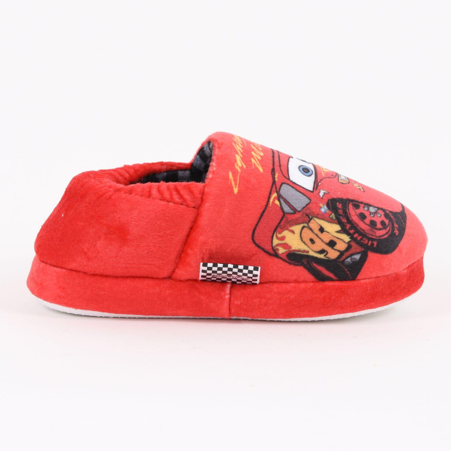 Pantufla Niño Rayo McQueen Cars Rojo Disney-0