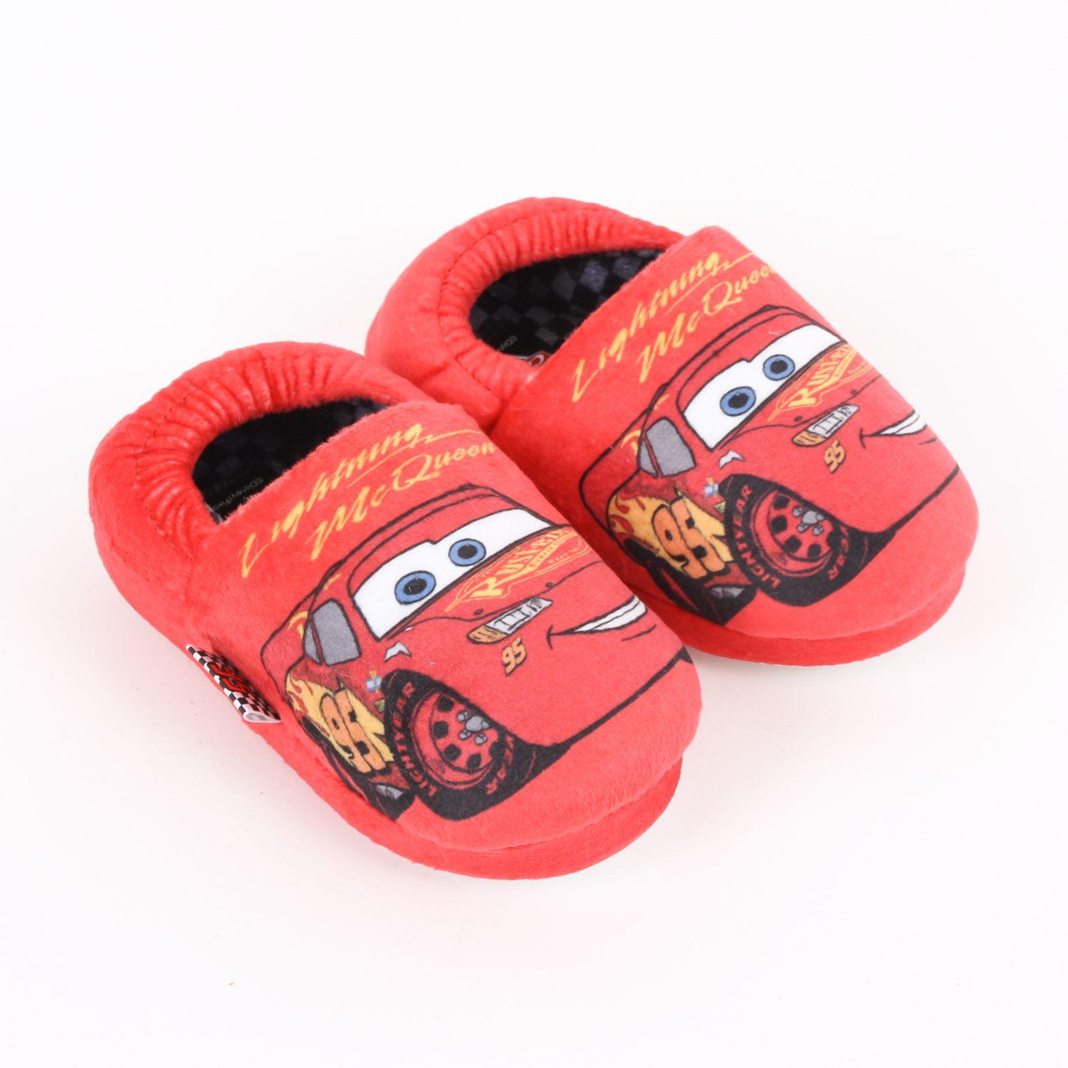 Pantufla Niño Rayo McQueen Cars Rojo Disney-1