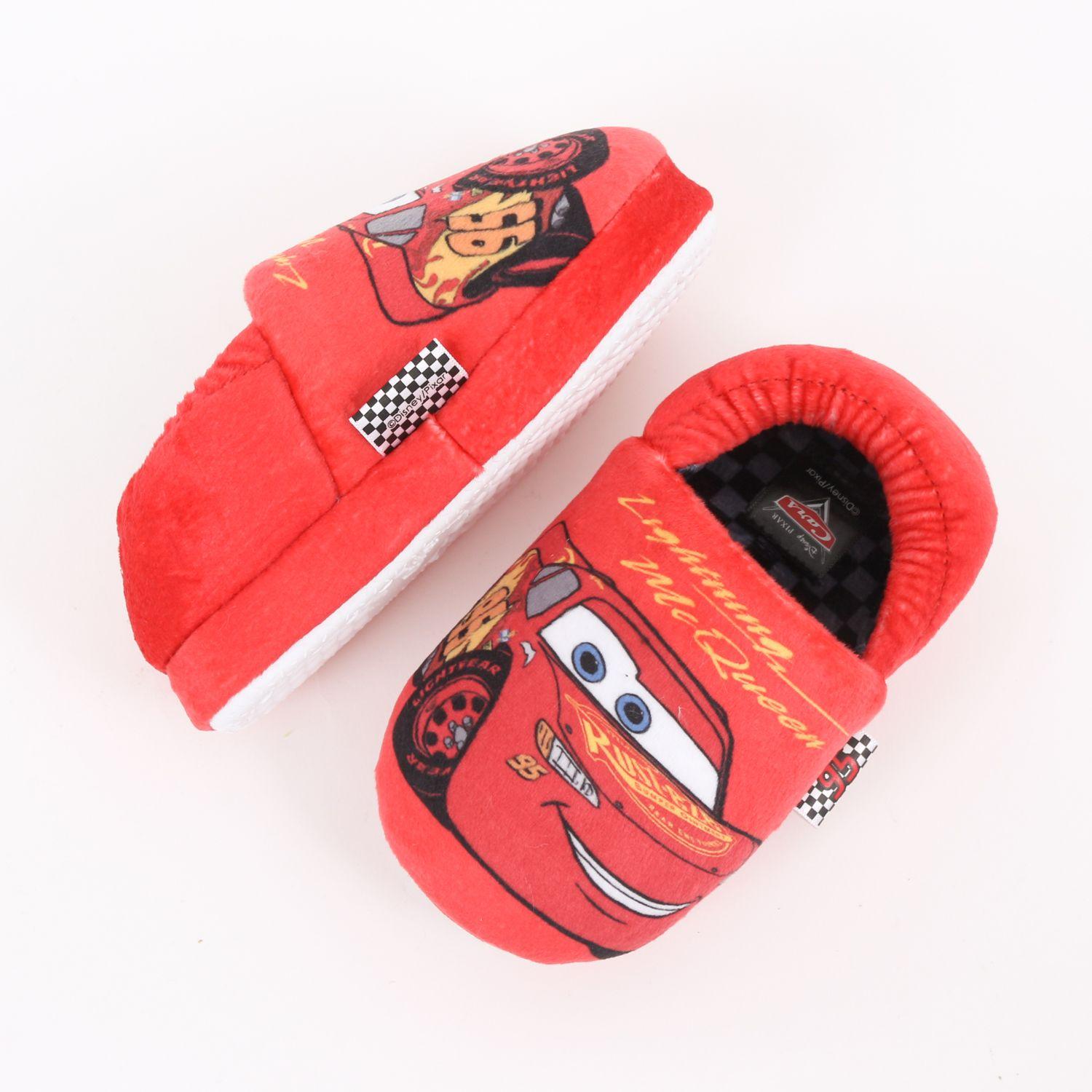 Pantufla Niño Rayo McQueen Cars Rojo Disney-3