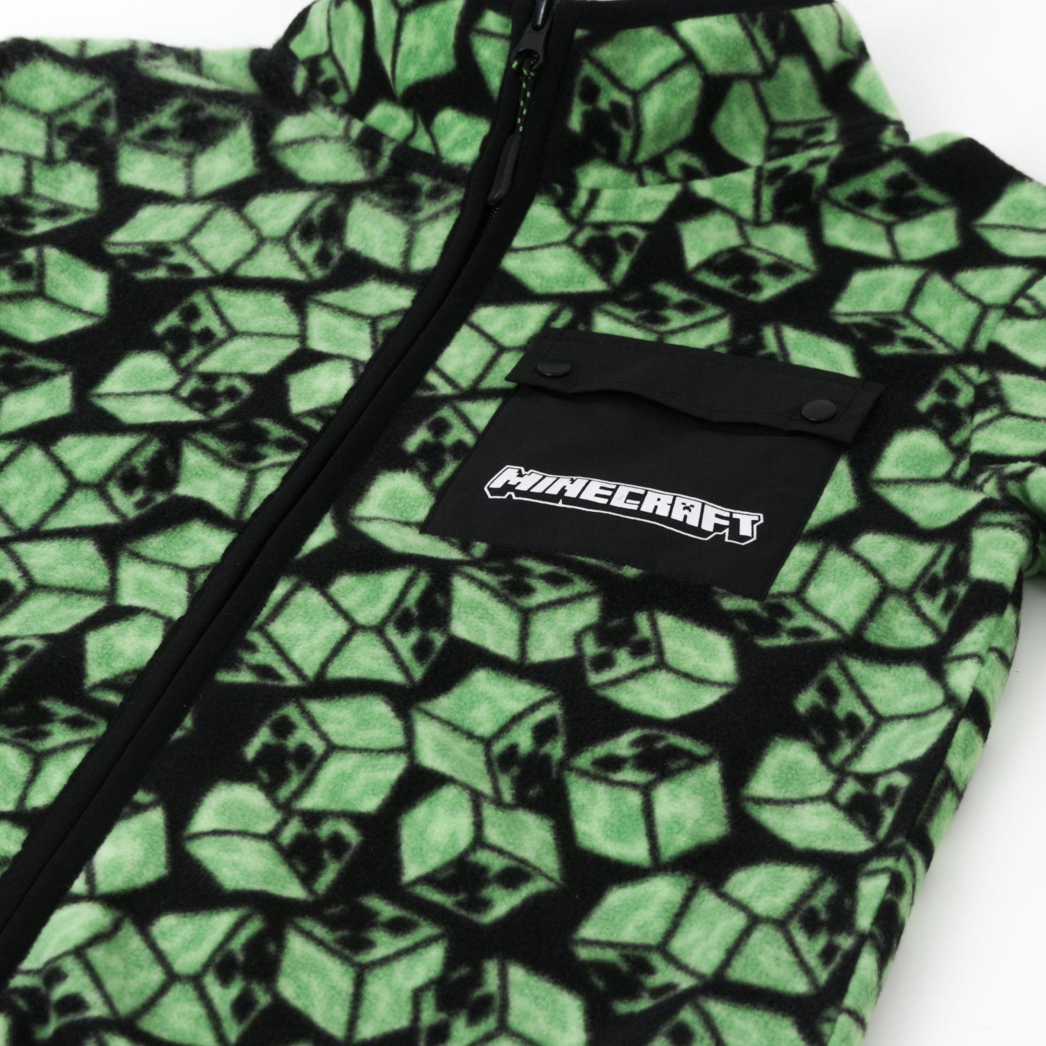 Polar Niño Full Print Creepers Verde Minecraft-2