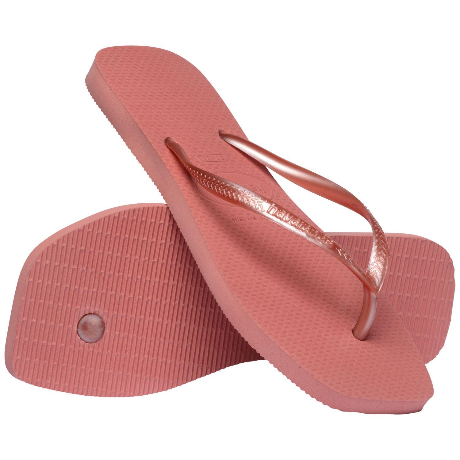 Sandalia Mujer Slim Square Arcilla Cañón Havaianas-3