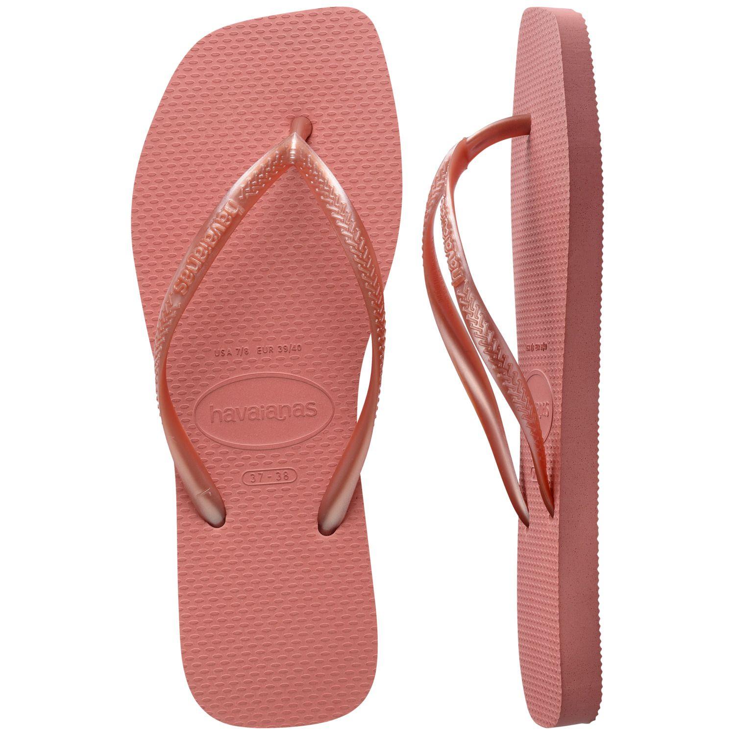 Sandalia Mujer Slim Square Arcilla Cañón Havaianas-4