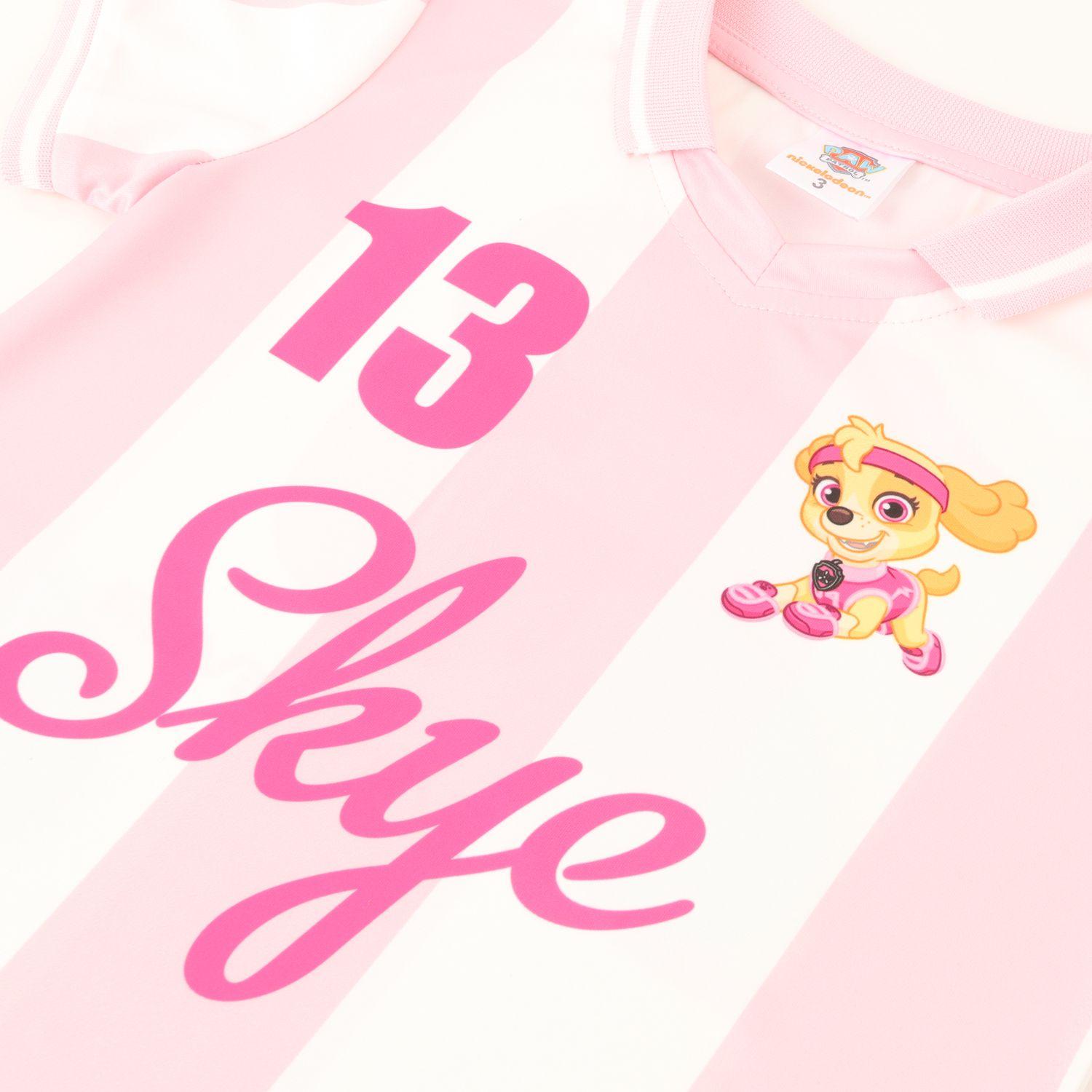 Conjunto Futbol Niña Skye Rosado Paw Patrol-1