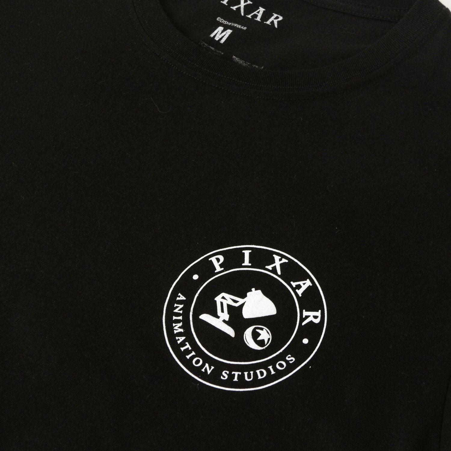 Polera Manga Corta Adulto Negro Corporativo Pixar Disney-2