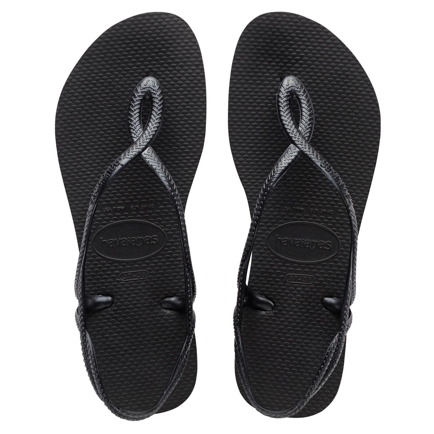 Sandalia Mujer Luna Negro Havaianas-0