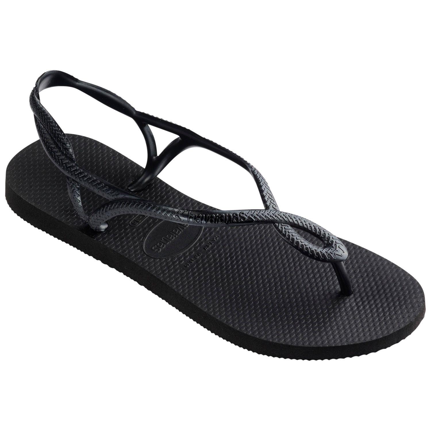 Sandalia Mujer Luna Negro Havaianas-1