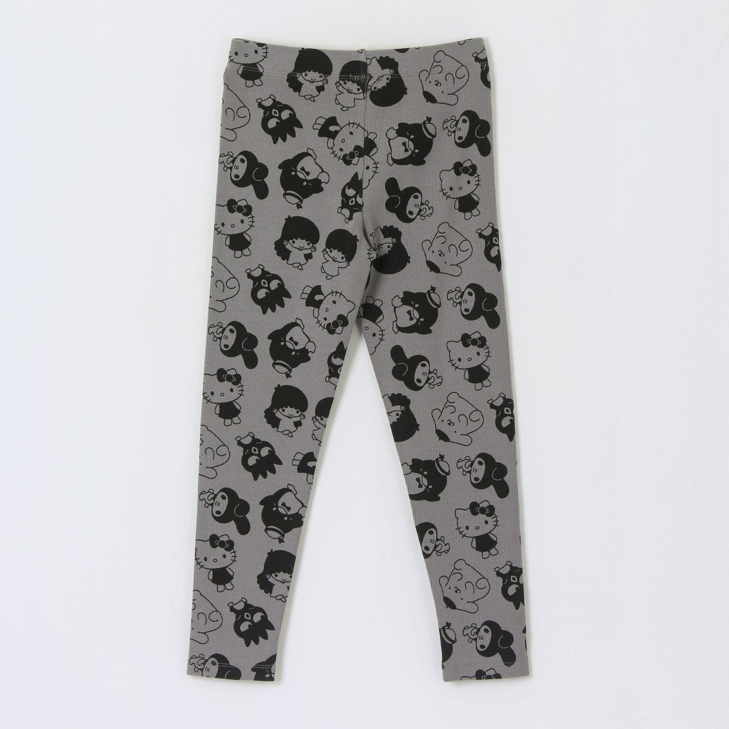 Calza Niña Full Print Friends Gris Hello Kitty-1