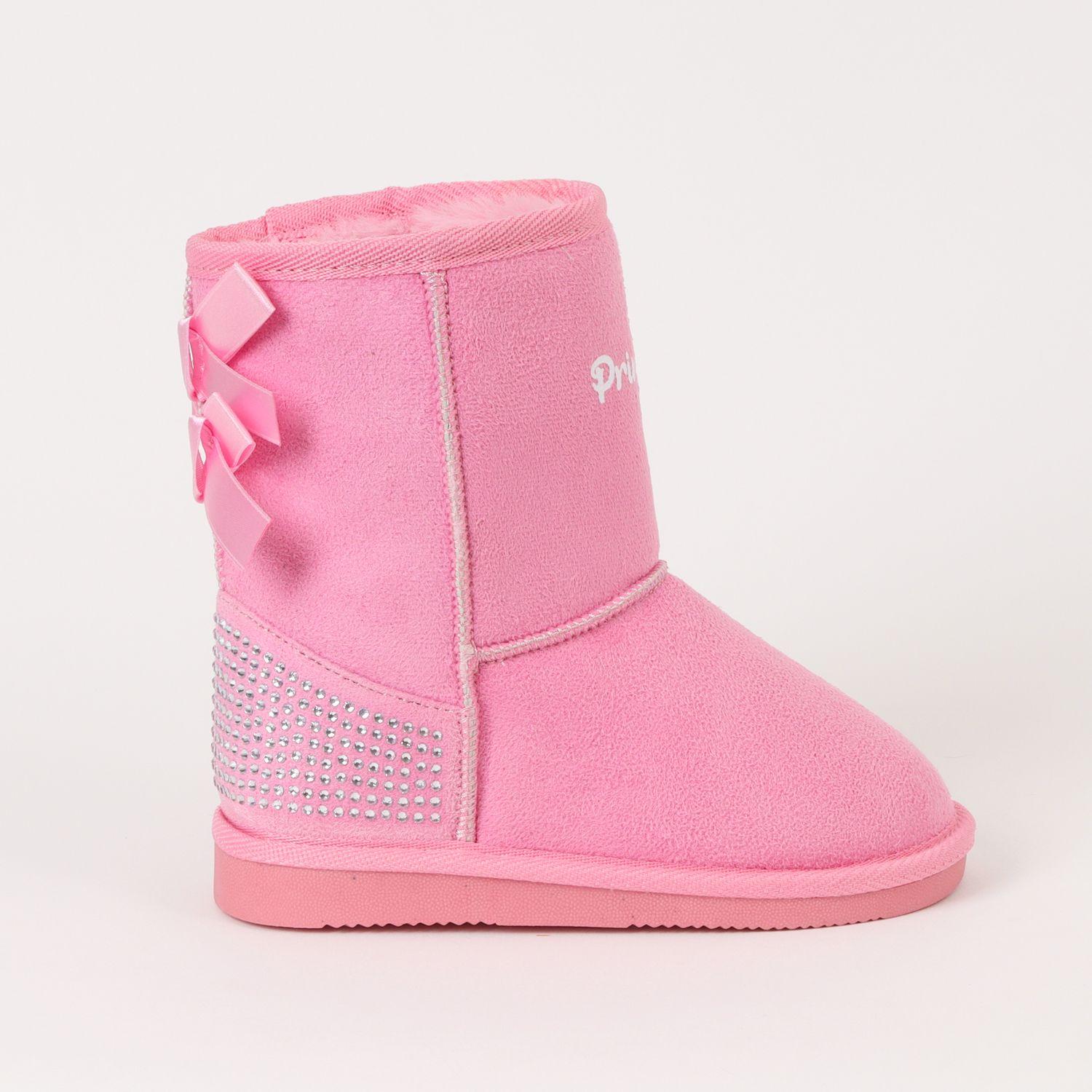 Bota Chiporro Niña Princesas Cintas Rosado Disney-1