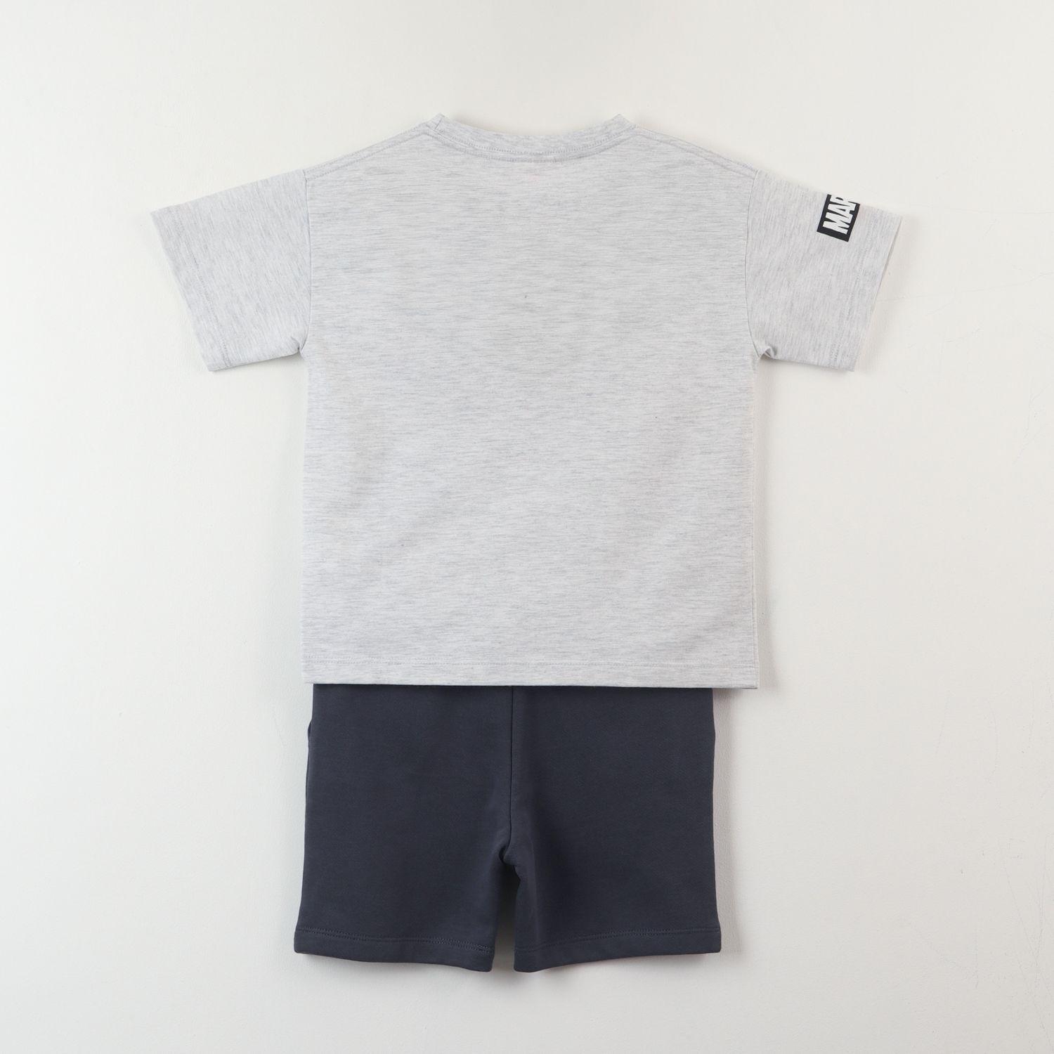 Conjunto Niño Blanco Avengers Assemble Marvel-2