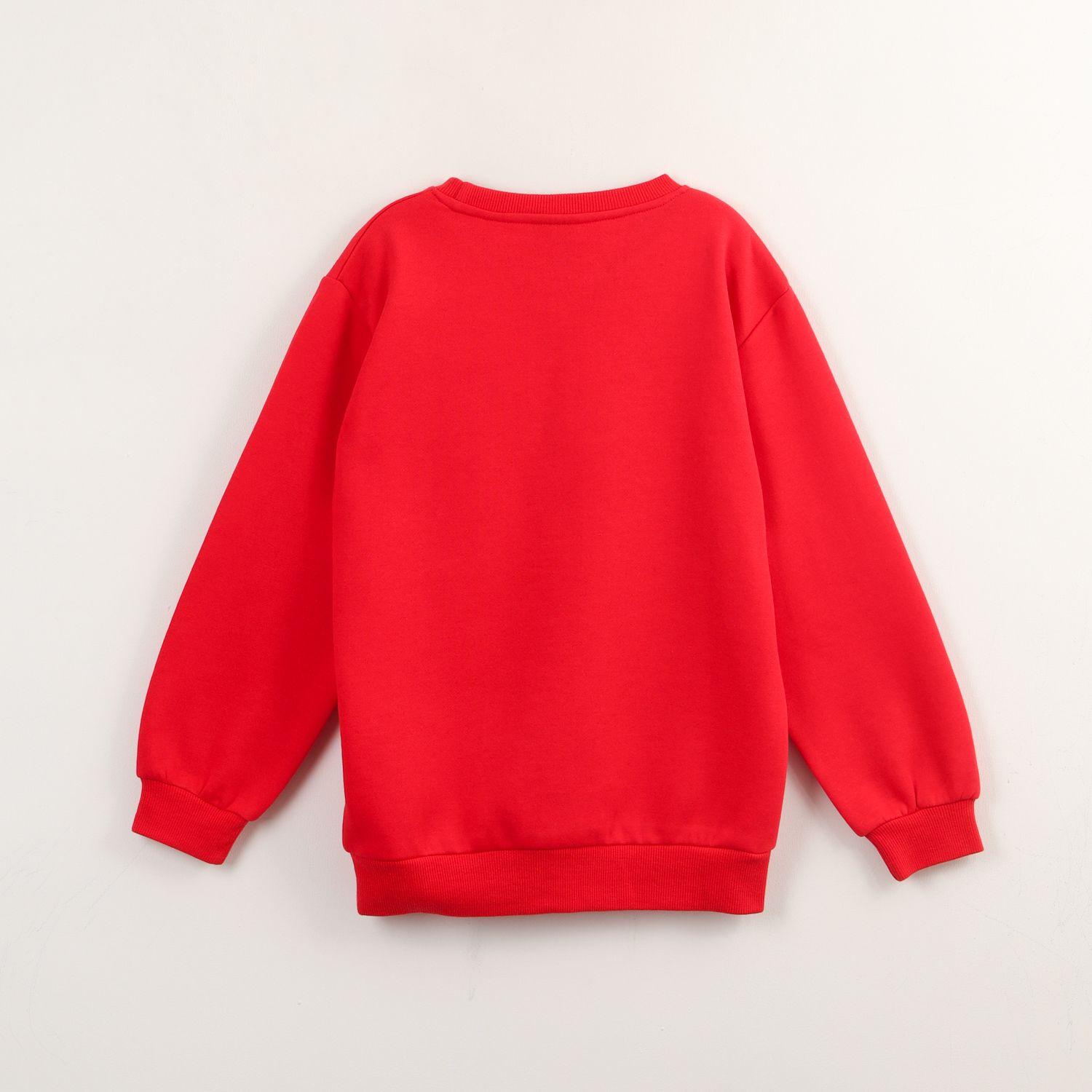 Polerón Cerrado Niño Nuckles Rojo Sonic-1