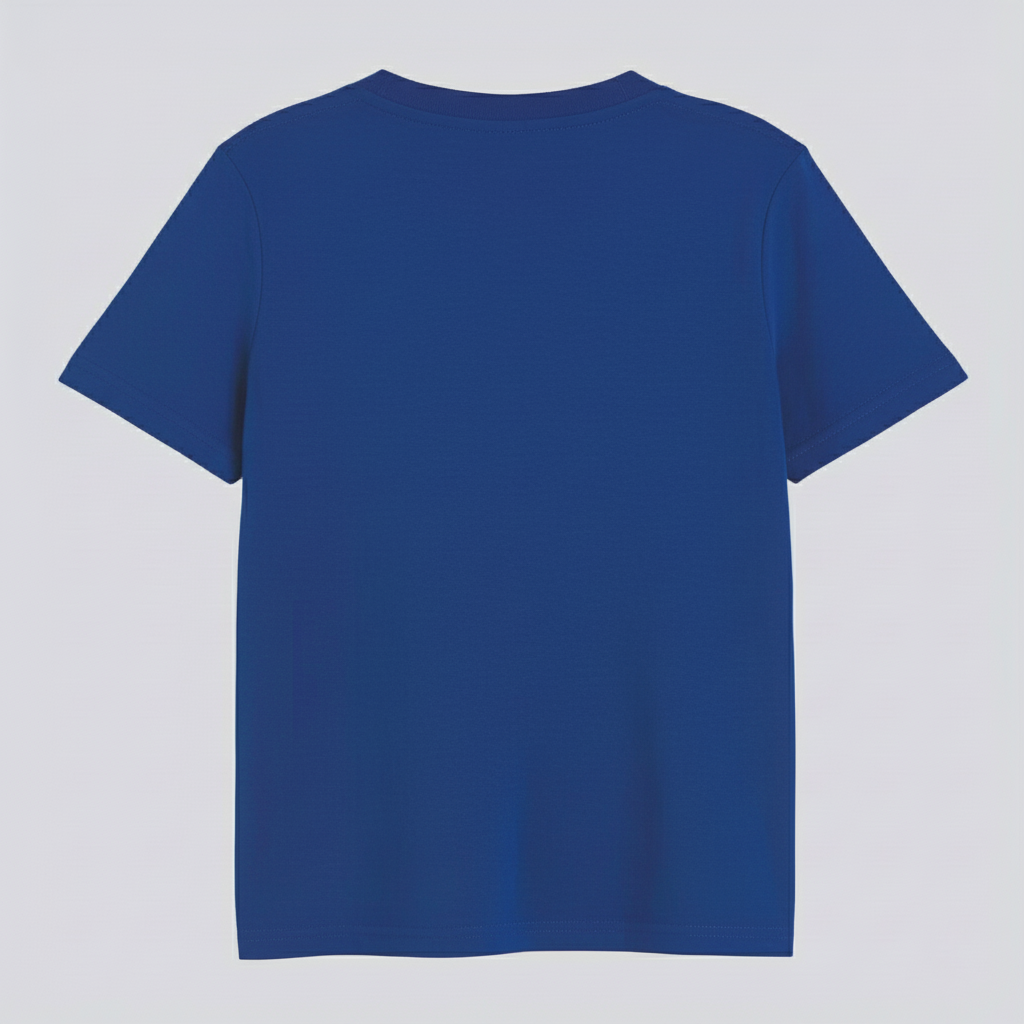 Polera Manga Corta Niño Derpy Azul Kpop Demon Hunters-2