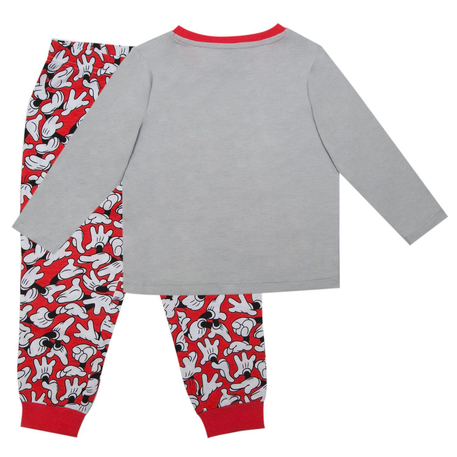 Pijama Niño Mickey Okey Gris Disney-3