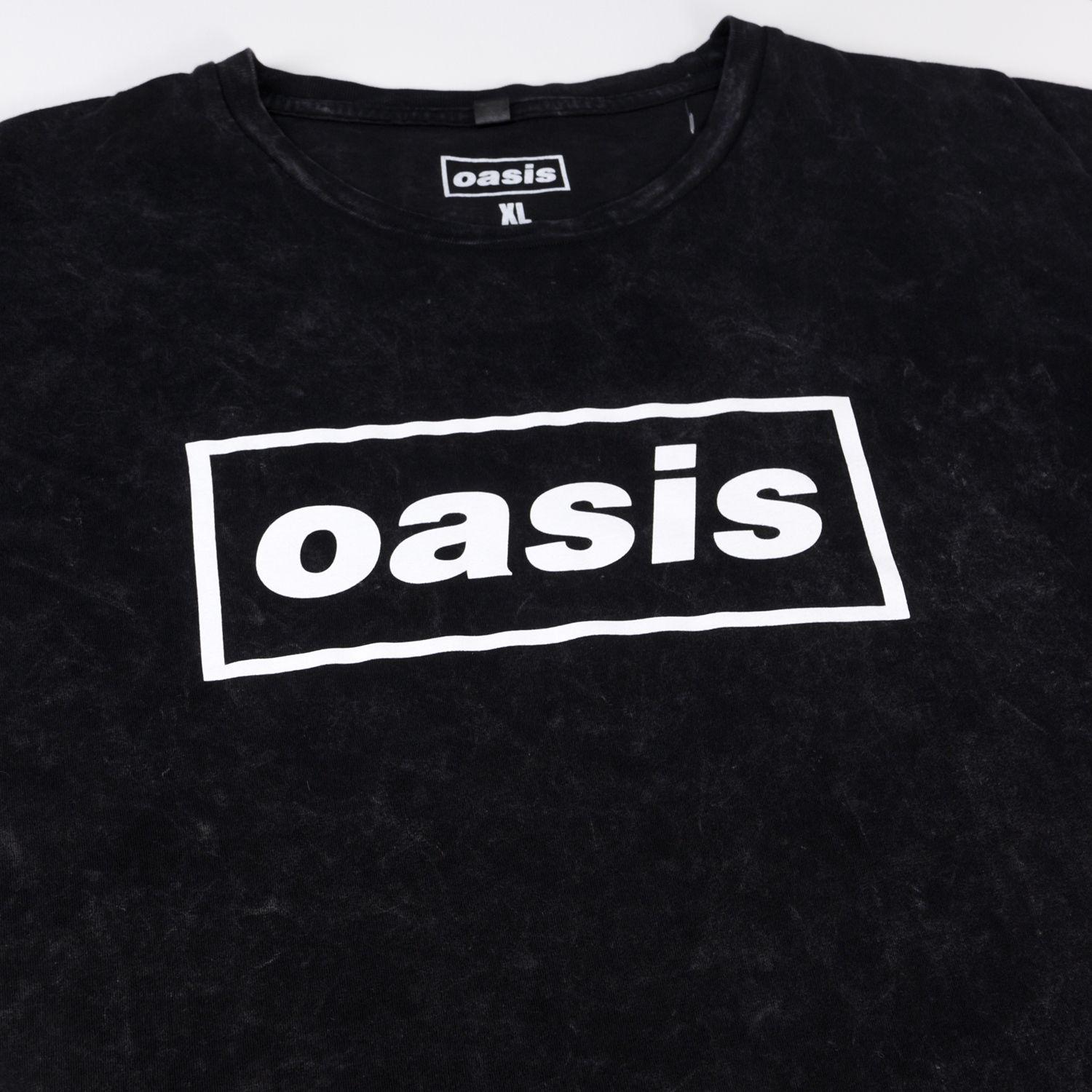 Polera Manga Corta Hombre Gris Logo Oasis-2
