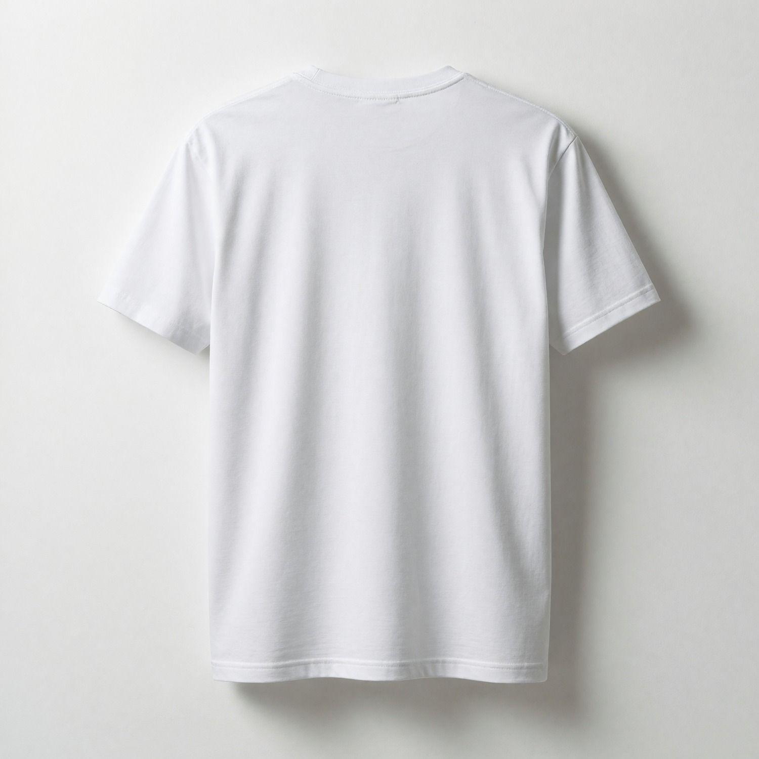 Polera Manga Corta Hombre Ford Auto Blanco-3