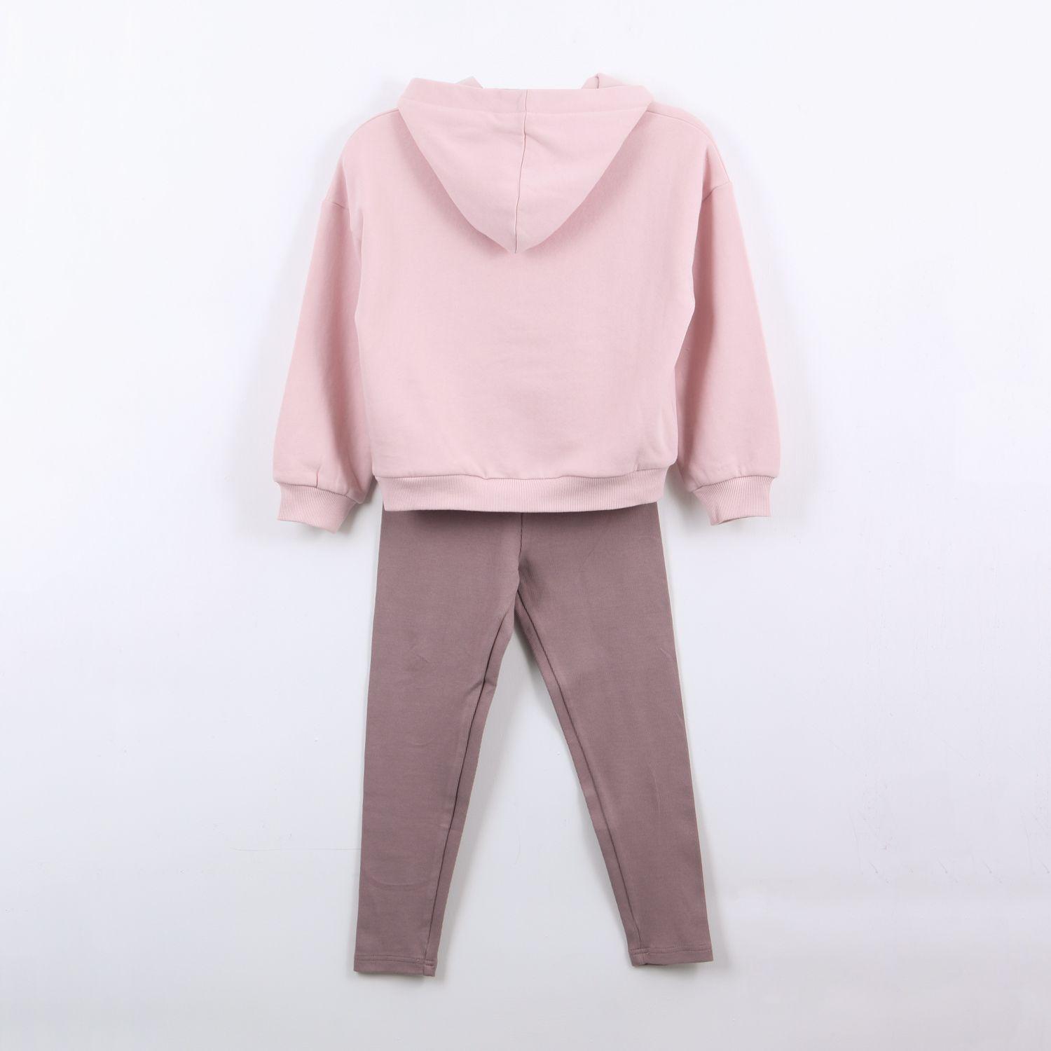 Conjunto Niña Hoodie Lilo & Stitch Rosado Disney-1