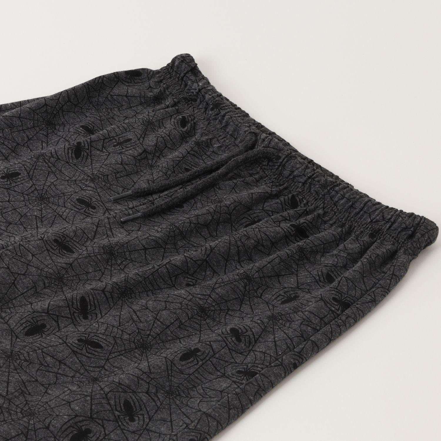 Pijama Corto Niño Spiderman Comics Gris Marvel-2