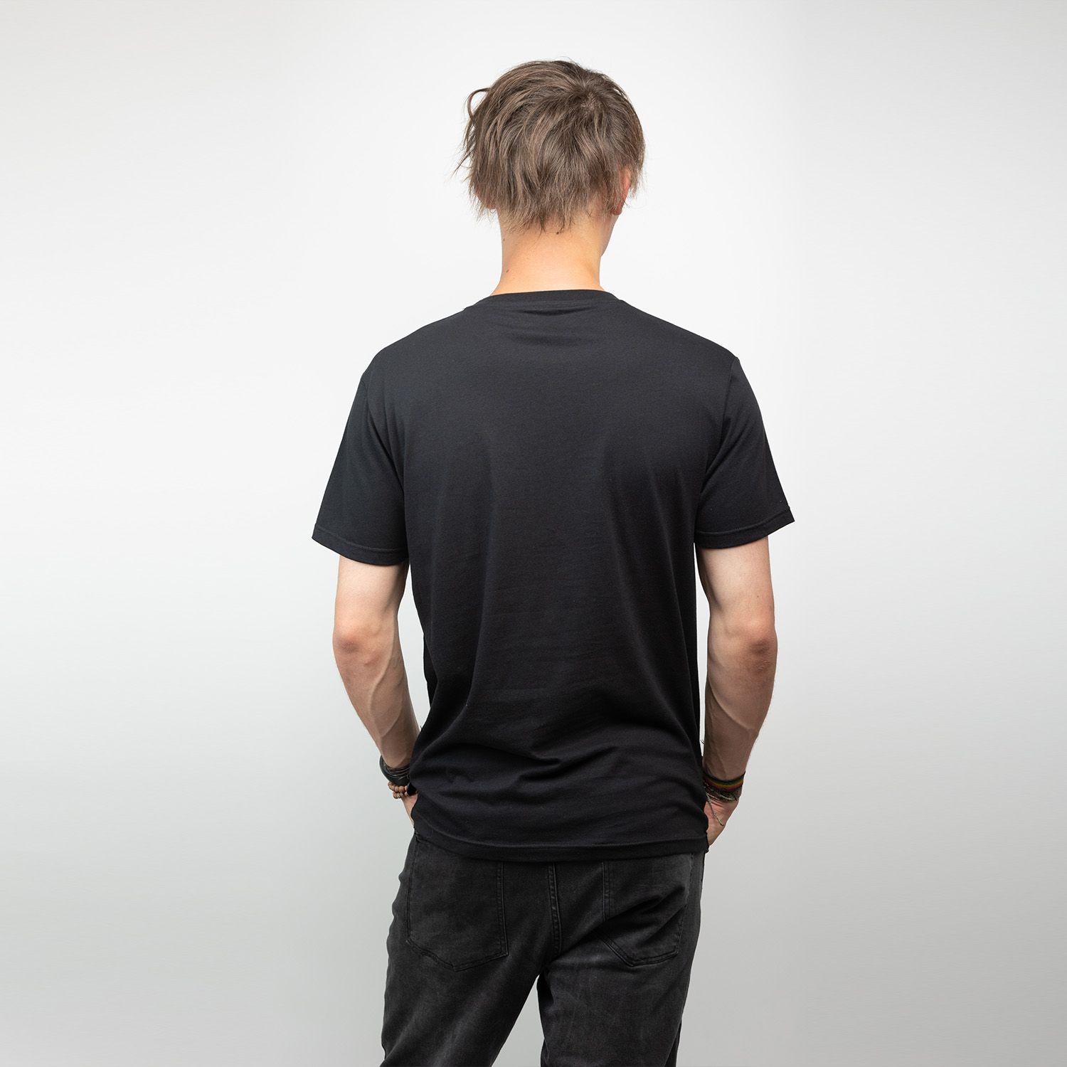 Polera Hombre Goku Supersaiyano Negro Dragon Ball-1