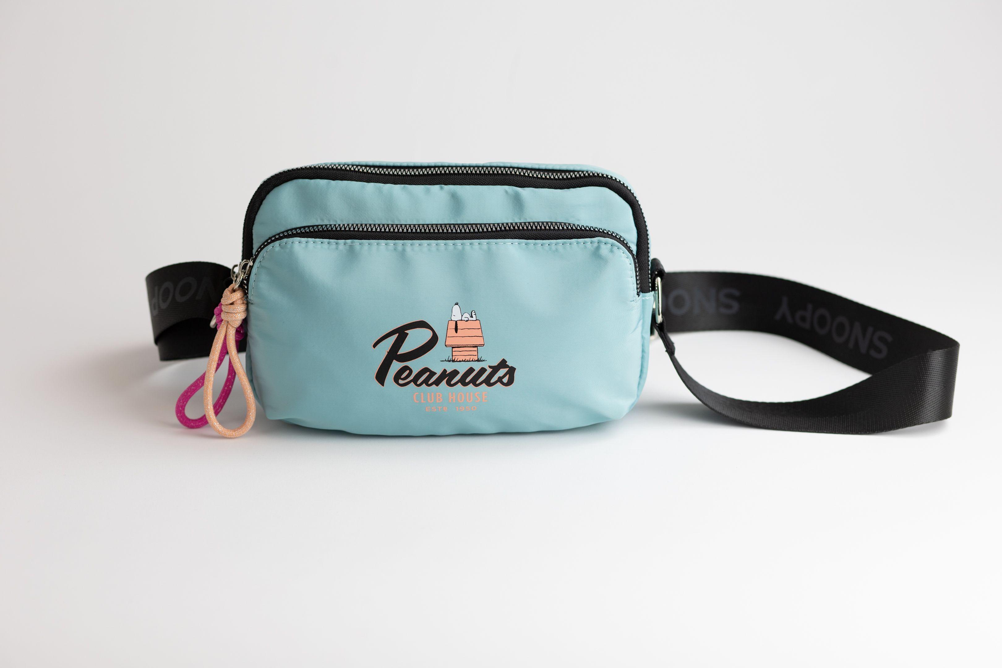 Cartera Mujer Casa Gris Snoopy-0