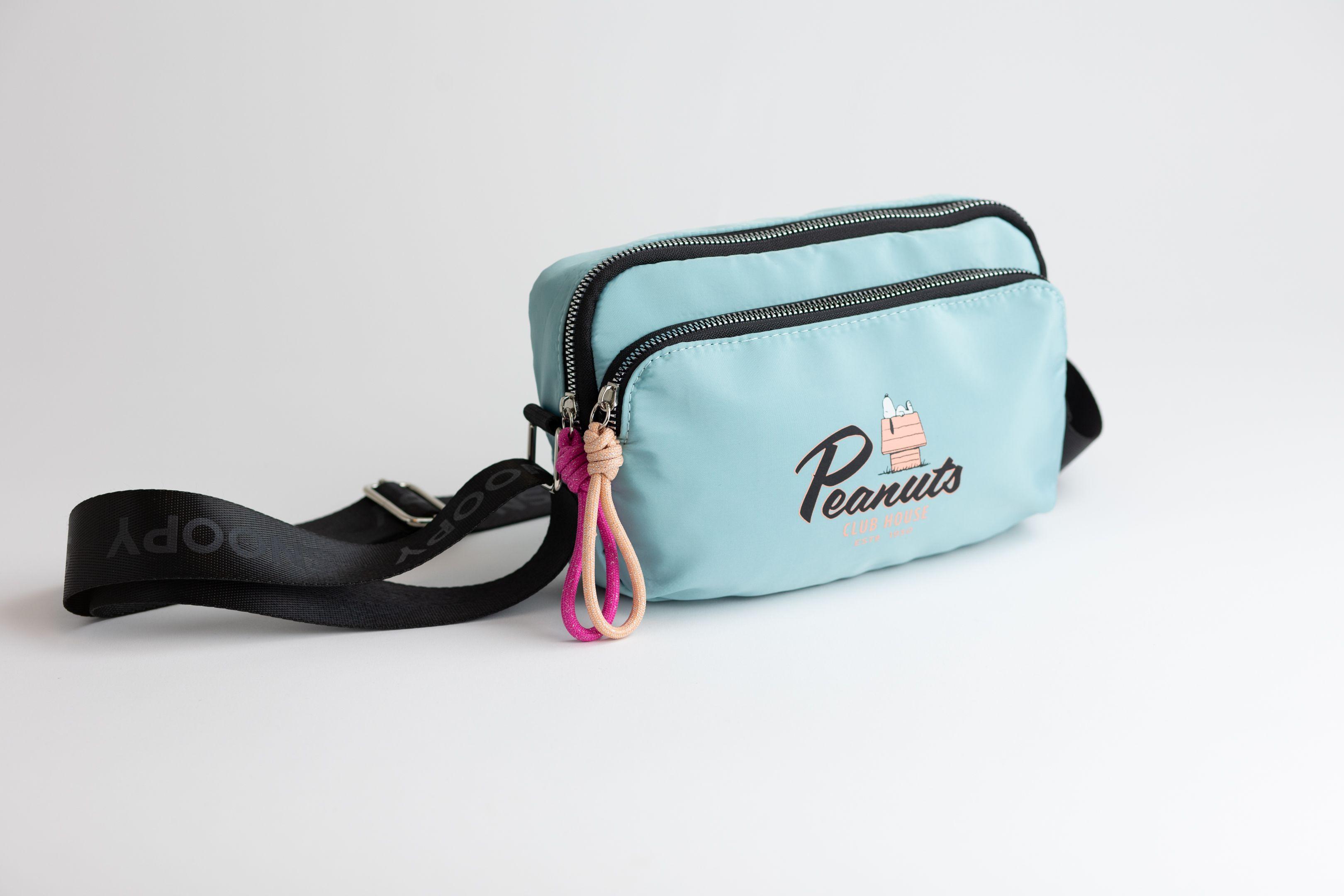 Cartera Mujer Casa Gris Snoopy-2