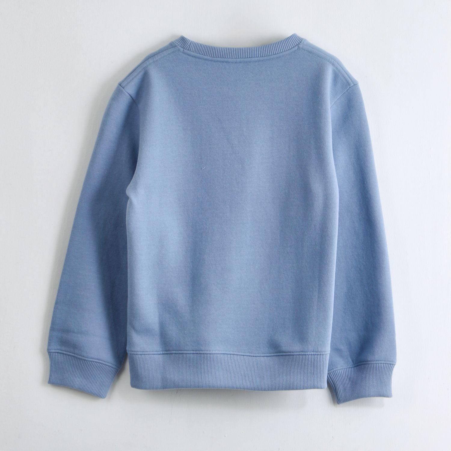 Polerón Cerrado Mujer Acostado Celeste Snoopy-1