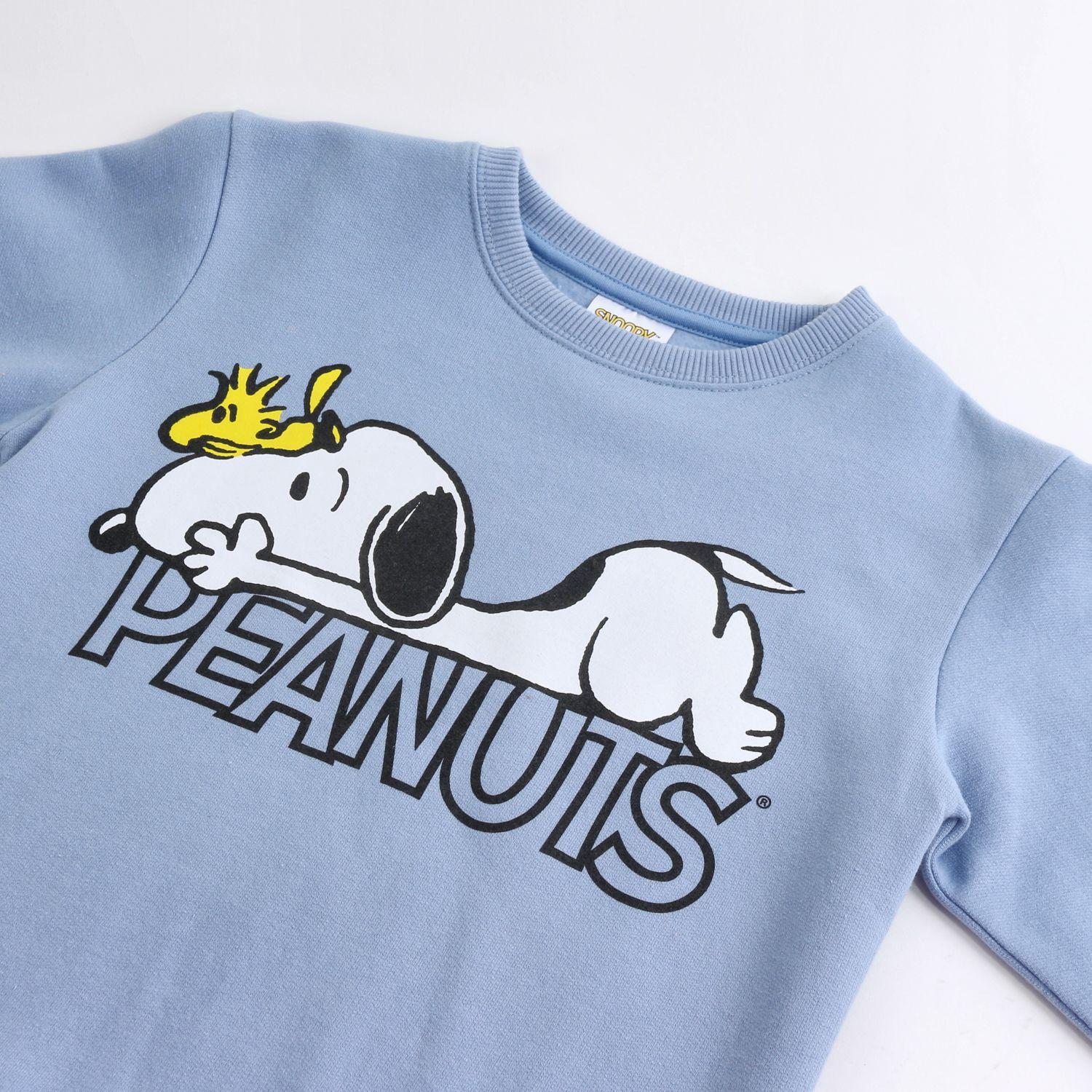 Polerón Cerrado Mujer Acostado Celeste Snoopy-2