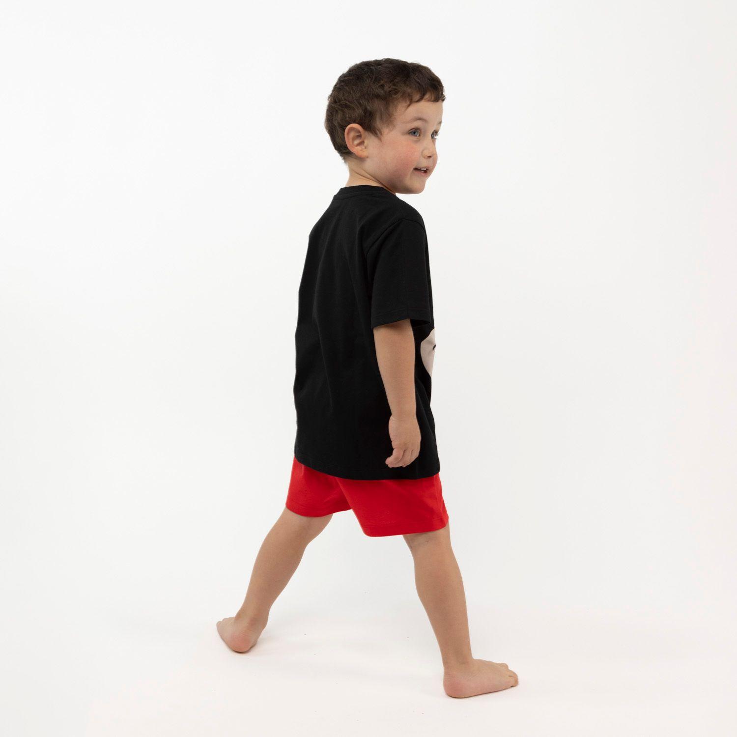 Pijama Corto Niño Mickey Negro Disney-1