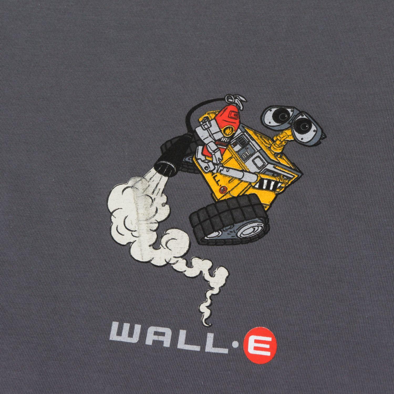 Polera Manga Corta Adulto Acero Wall-E Pixar Disney-2