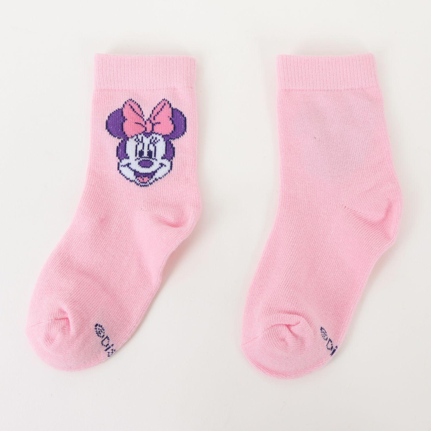 Tripack Calcetines Niña Blanco Minnie & Daisy Disney-1