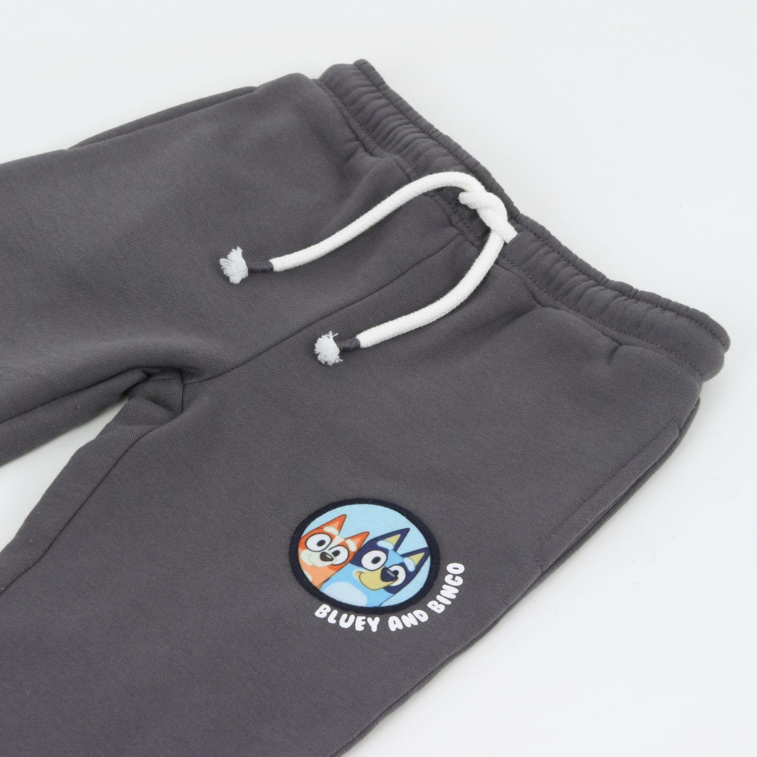 Pantalón de Buzo Niña Bluey & Bingo Gris Bluey-2