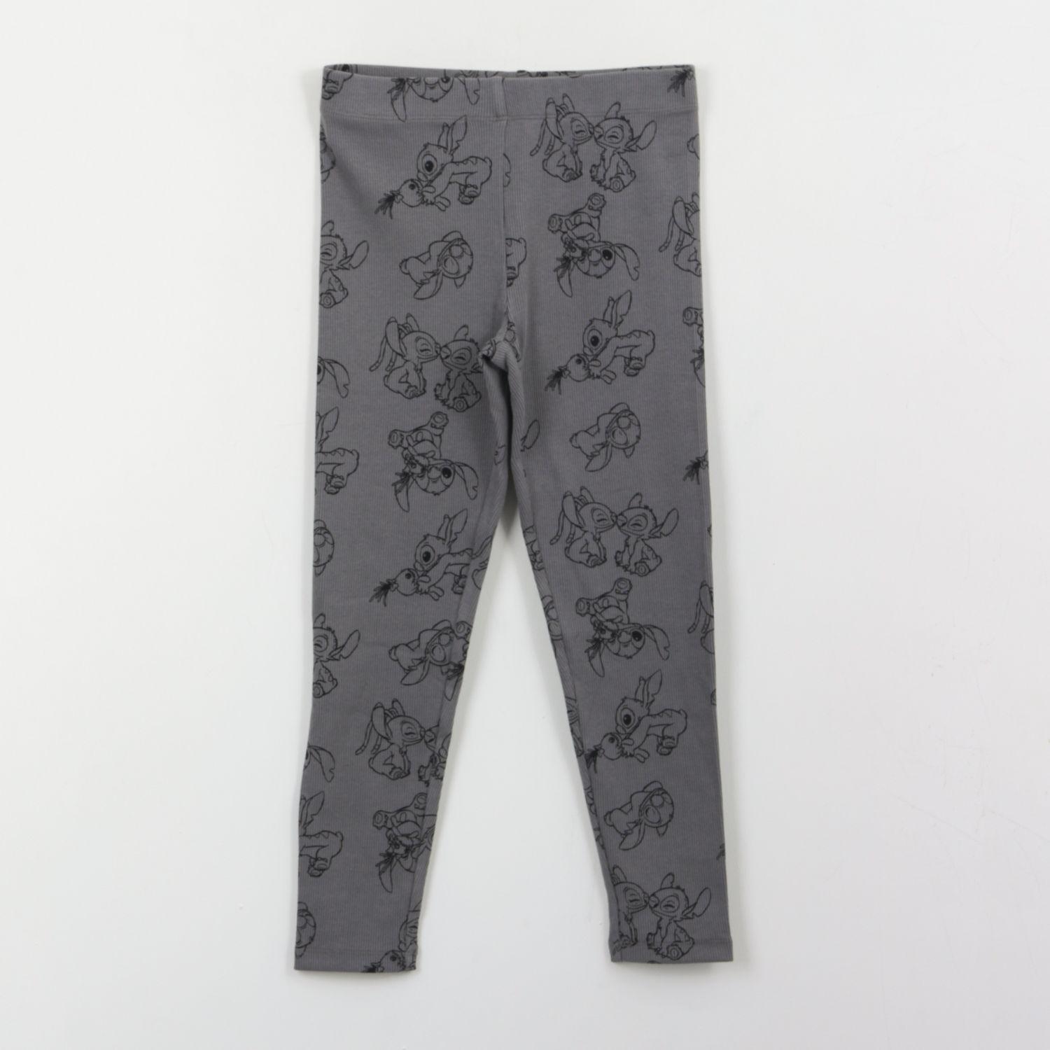 Calza Niña Lineal Lilo & Stitch Gris Disney-0