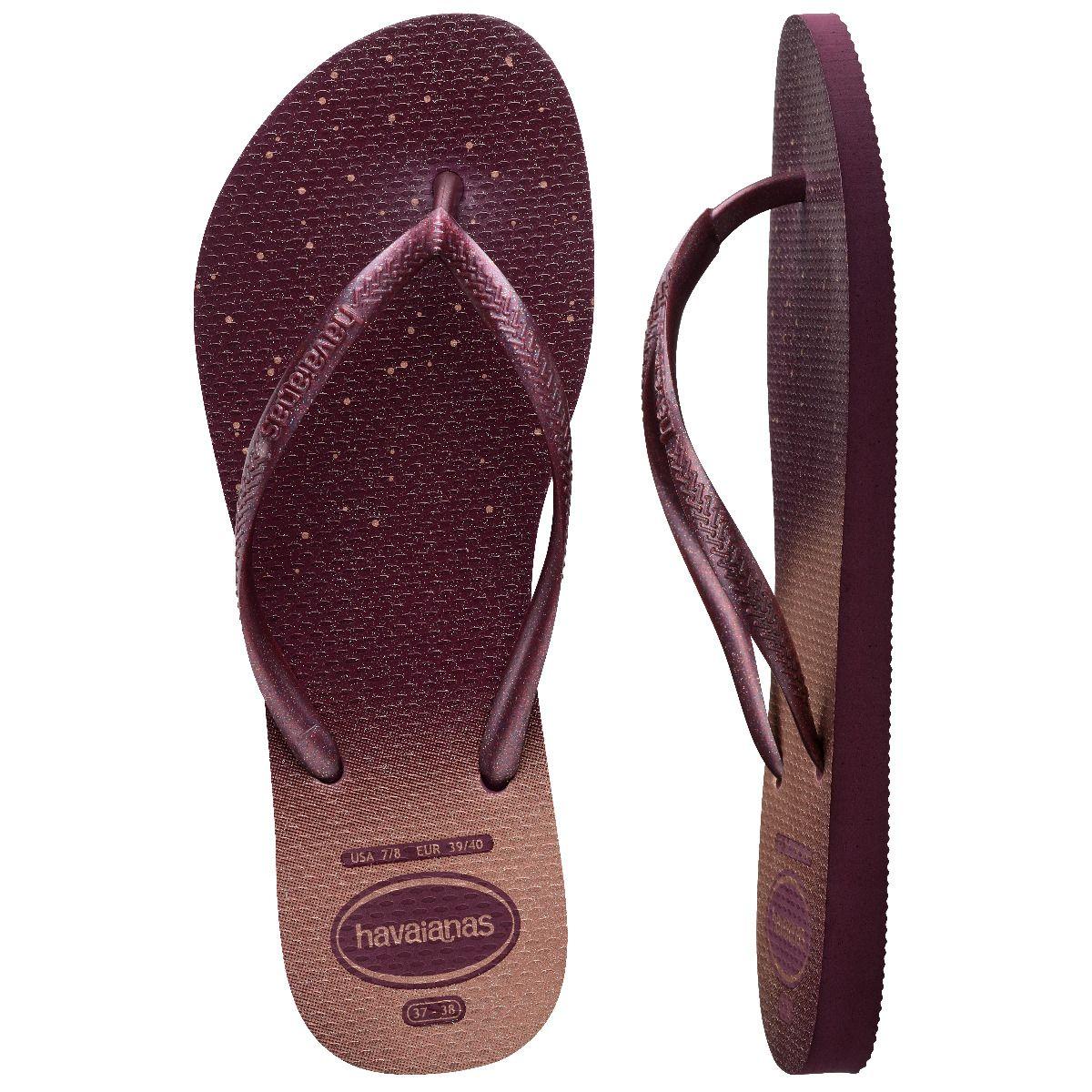 Sandalia Mujer Slim Gloss Lila Havaianas-4