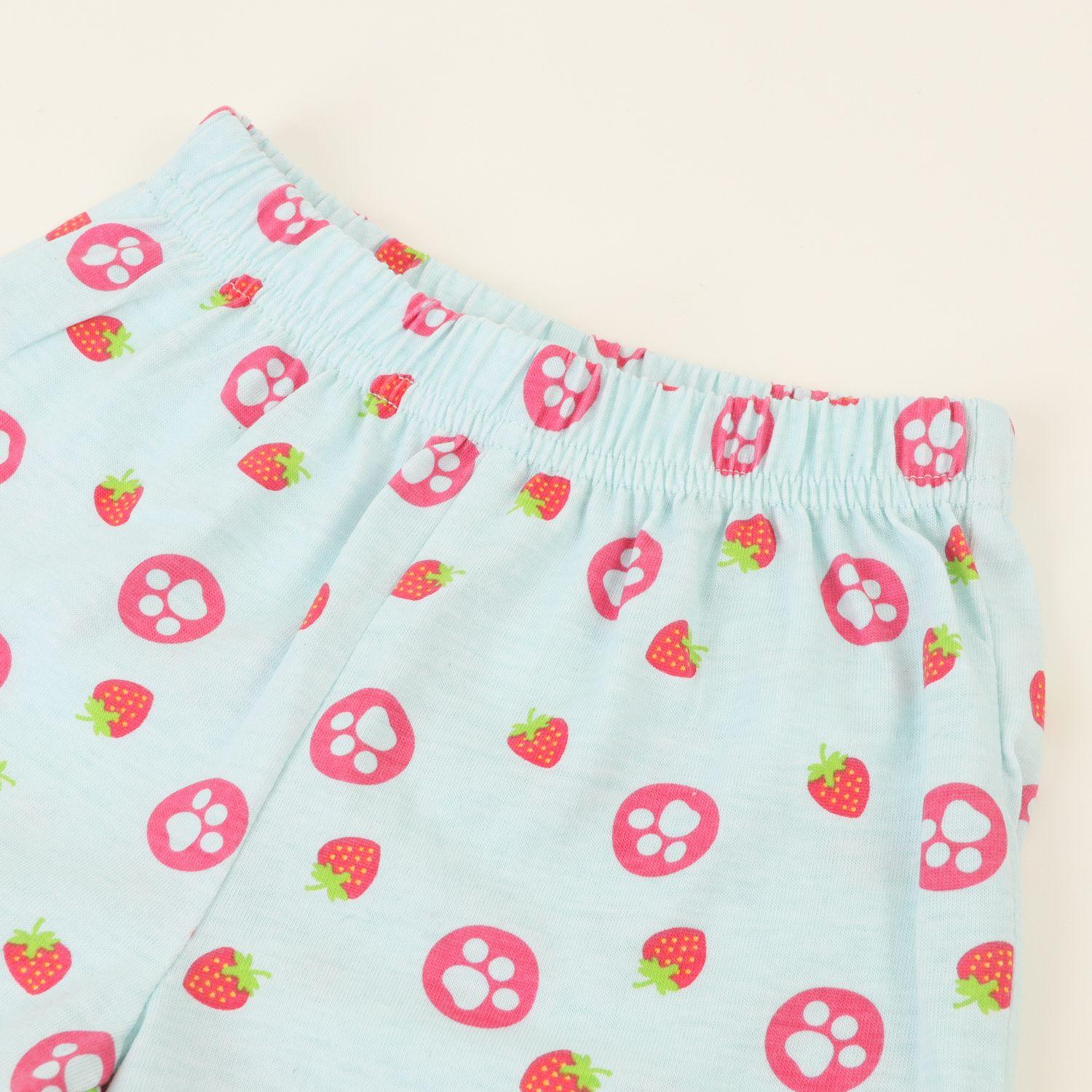 Pijama Manga Corta Niña Celeste Tropical Paw Patrol-3