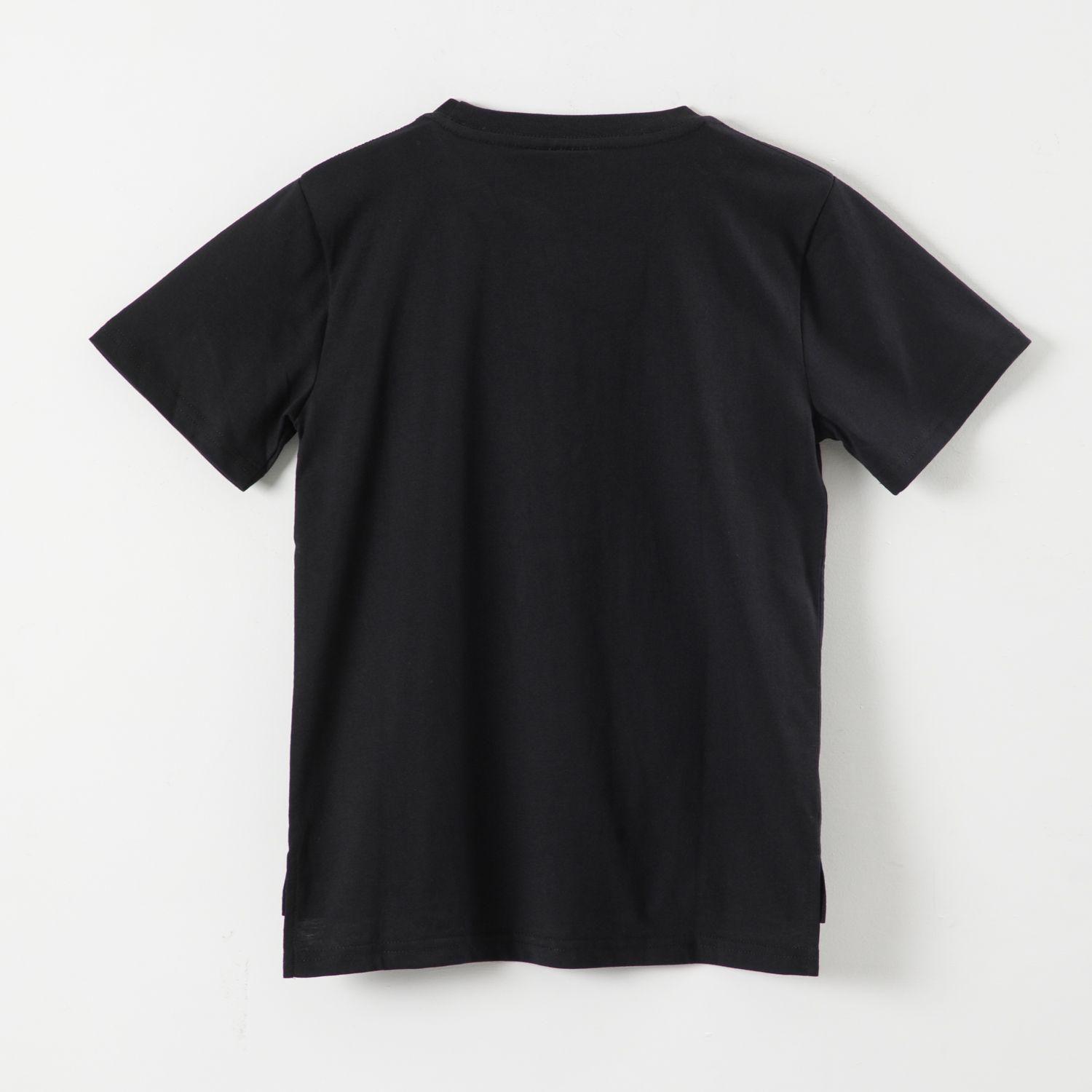 Polera Manga Corta Niño Blast Negro Minecraft-2