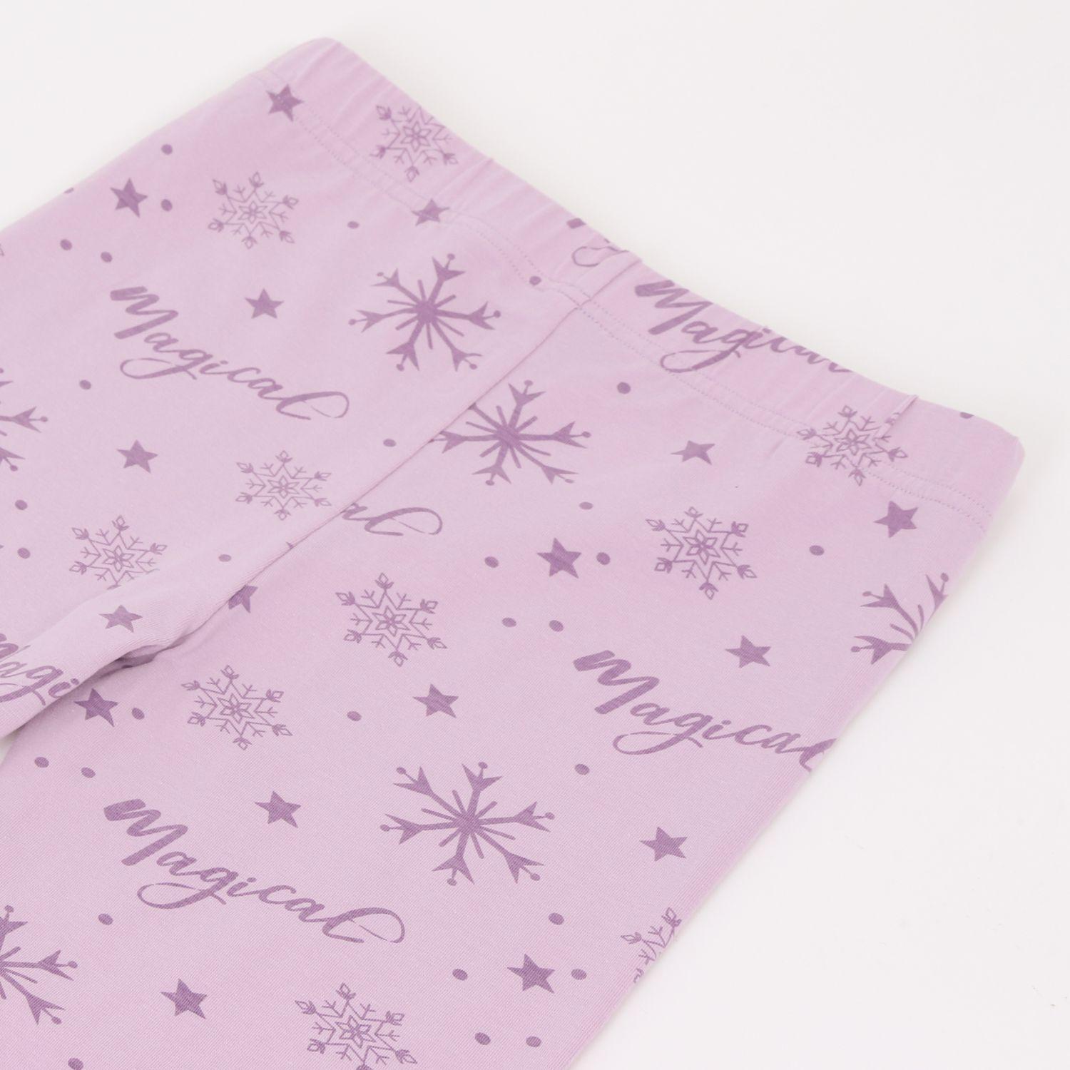 Conjunto Niña Elsa Frozen Lila Disney-3