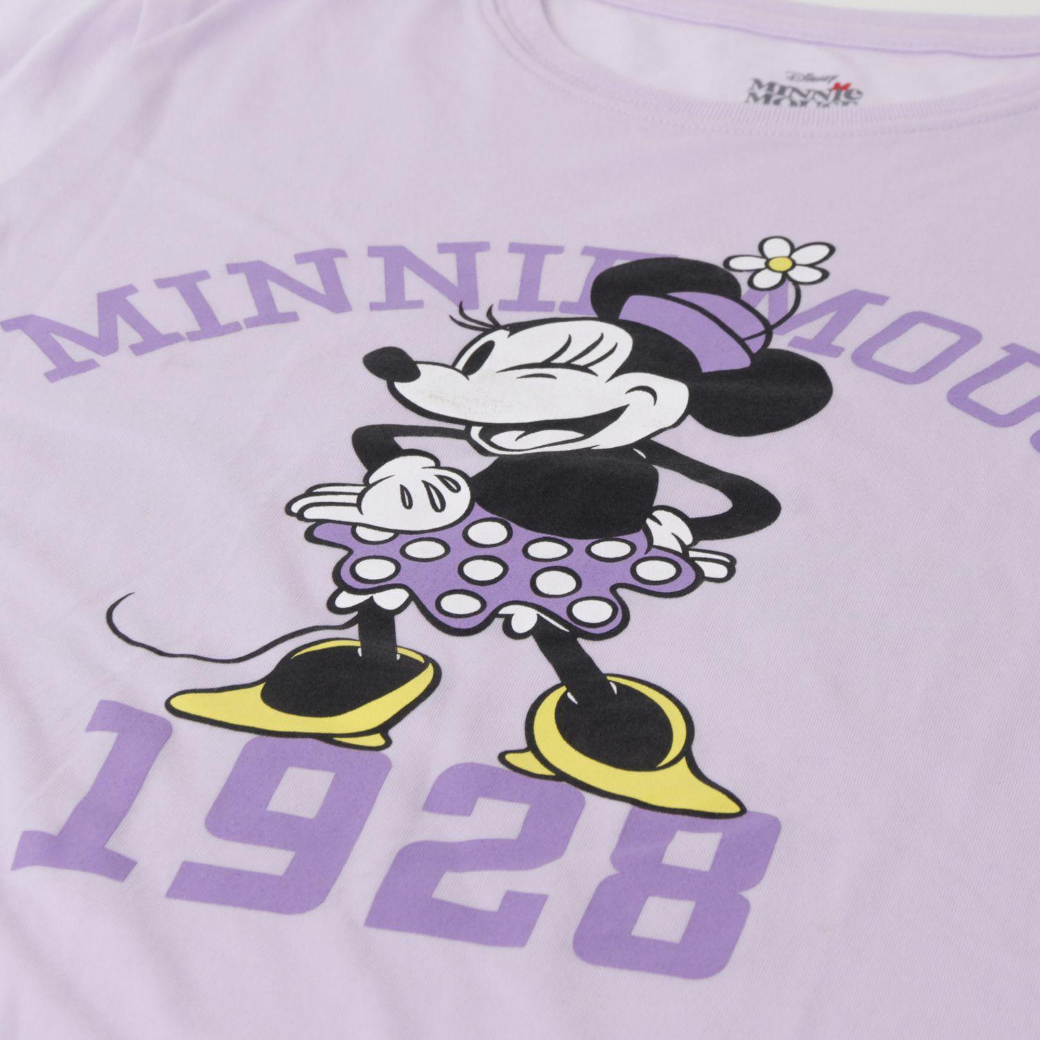 Pijama Manga Corta Teen Rosado 1928 Minnie Disney-2