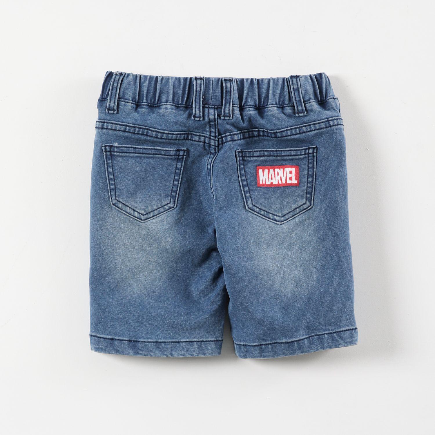 Short Niño Spiderman Denim Marvel-2