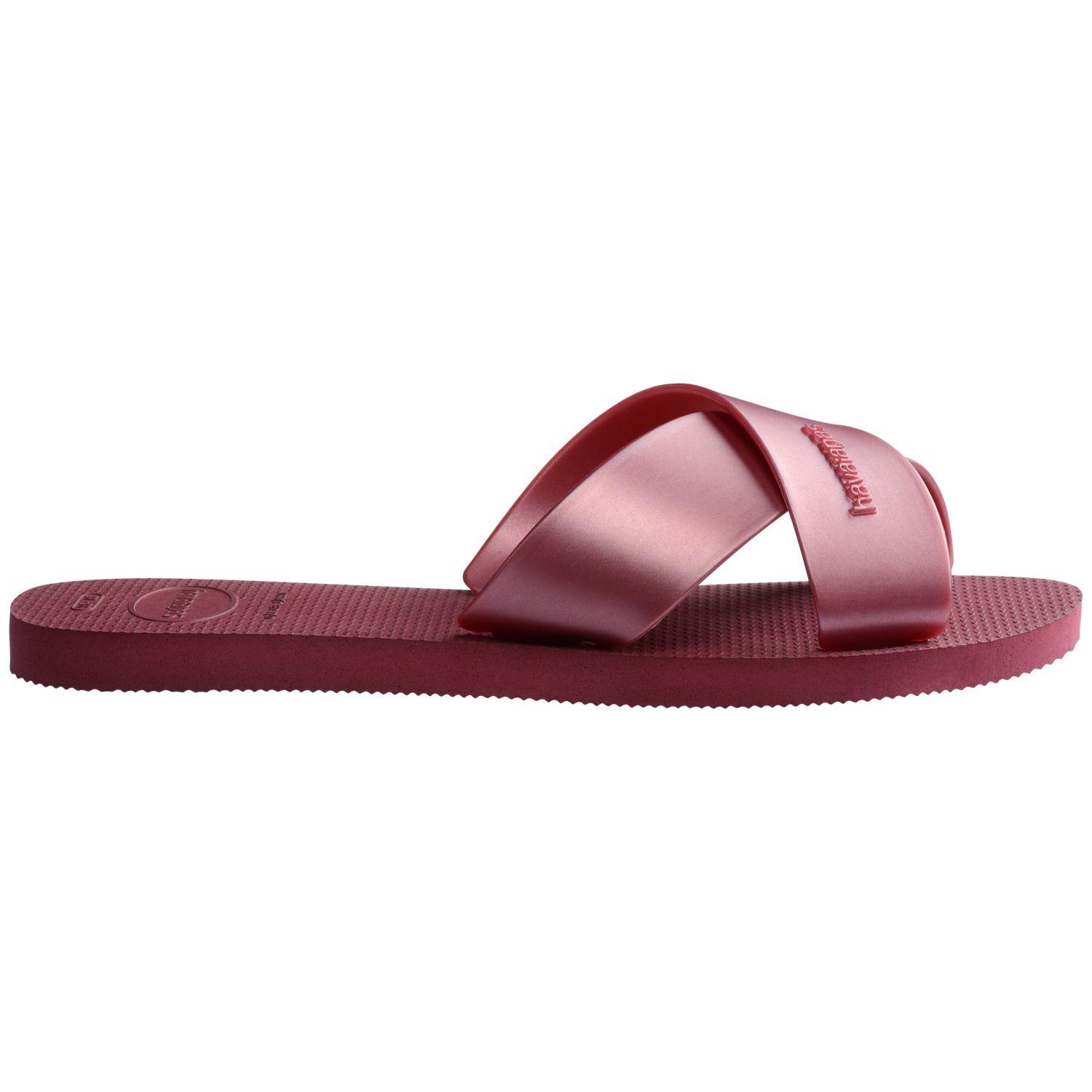 Sandalia Mujer Aqua Metallic Amaranto Havaianas-2