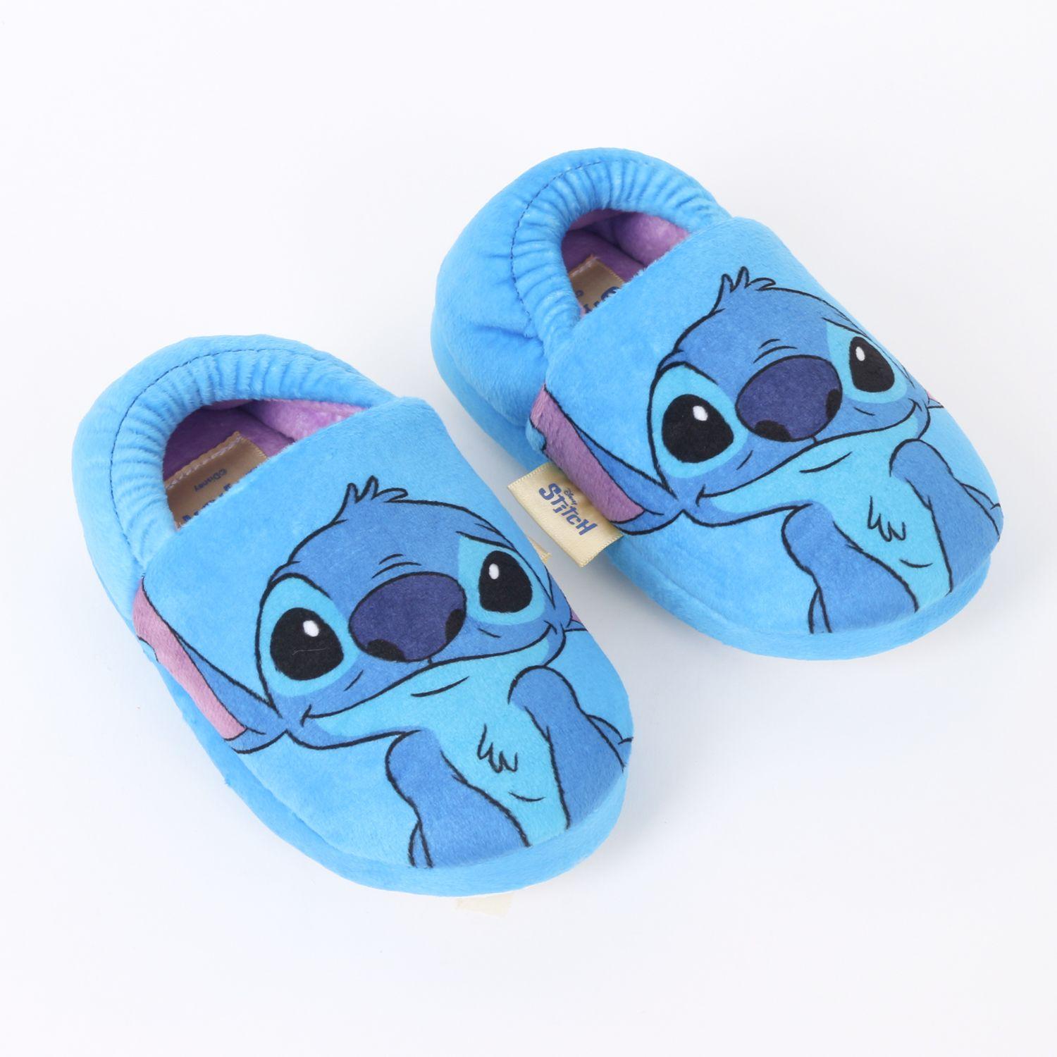 Pantufla Niña Stitch Mirando Lilo & Stitch Azul Disney-1